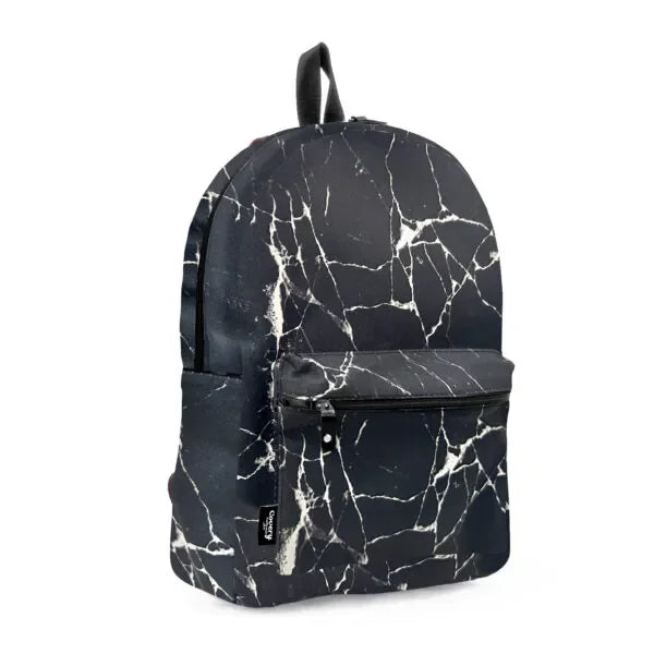 Covery - Black marble Backpack 3
