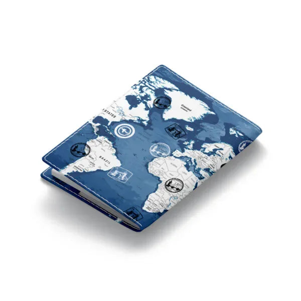 Covery - Blue Ocean Passport Cover 1