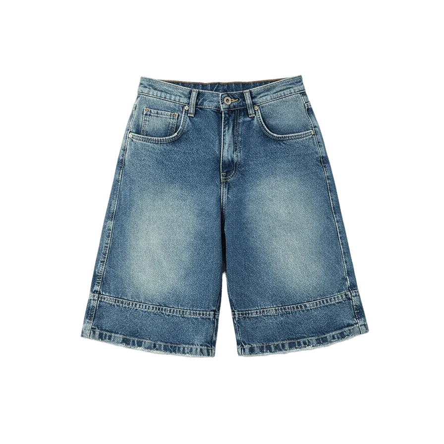 In your shoe - Blue Washed Jorts 1