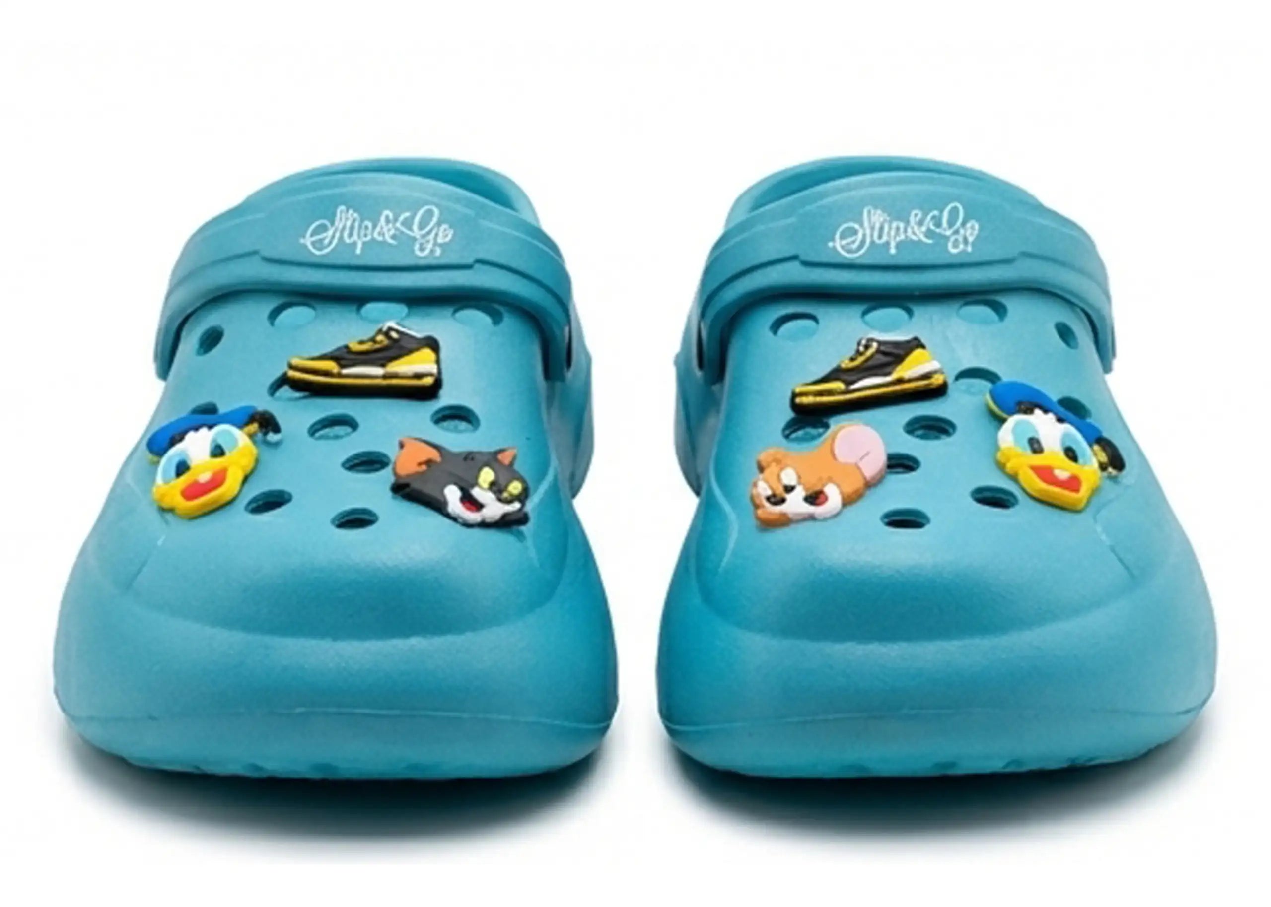 Toon Clogs -Blue - Slip&Go 2