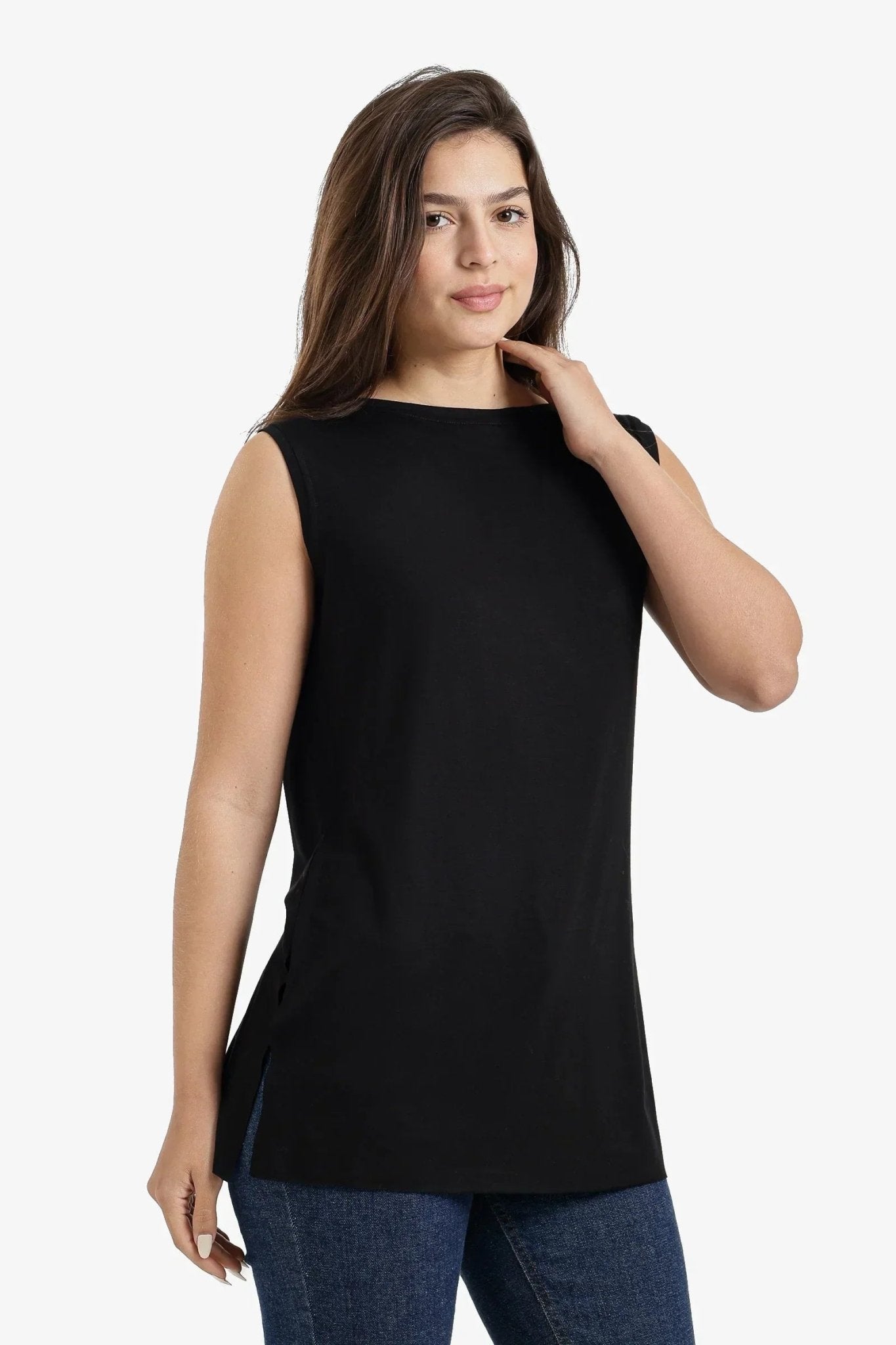 Boat Neck T-Shirt - Carina - Babazzaro