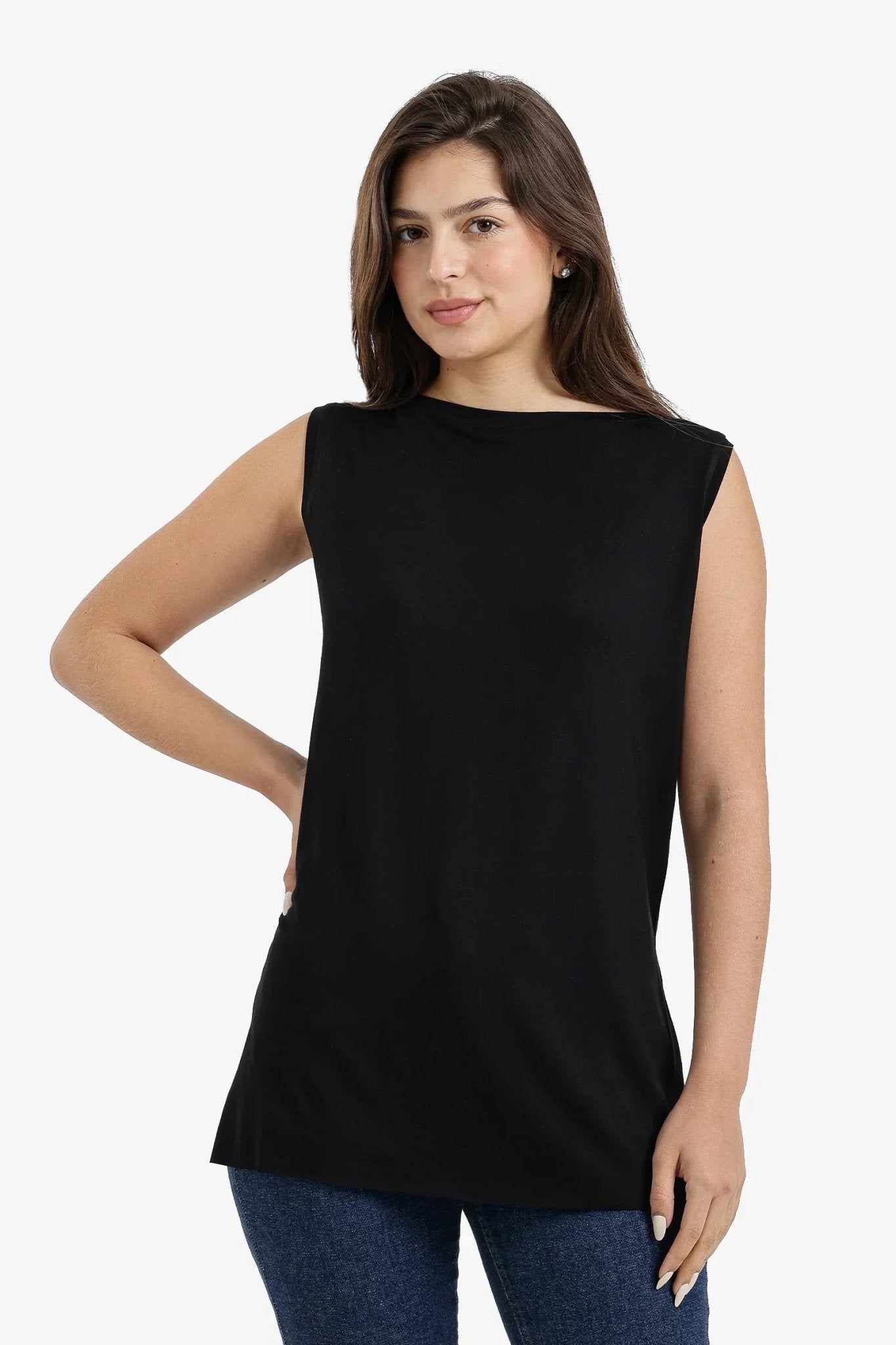 Boat Neck T-Shirt - Carina - Babazzaro