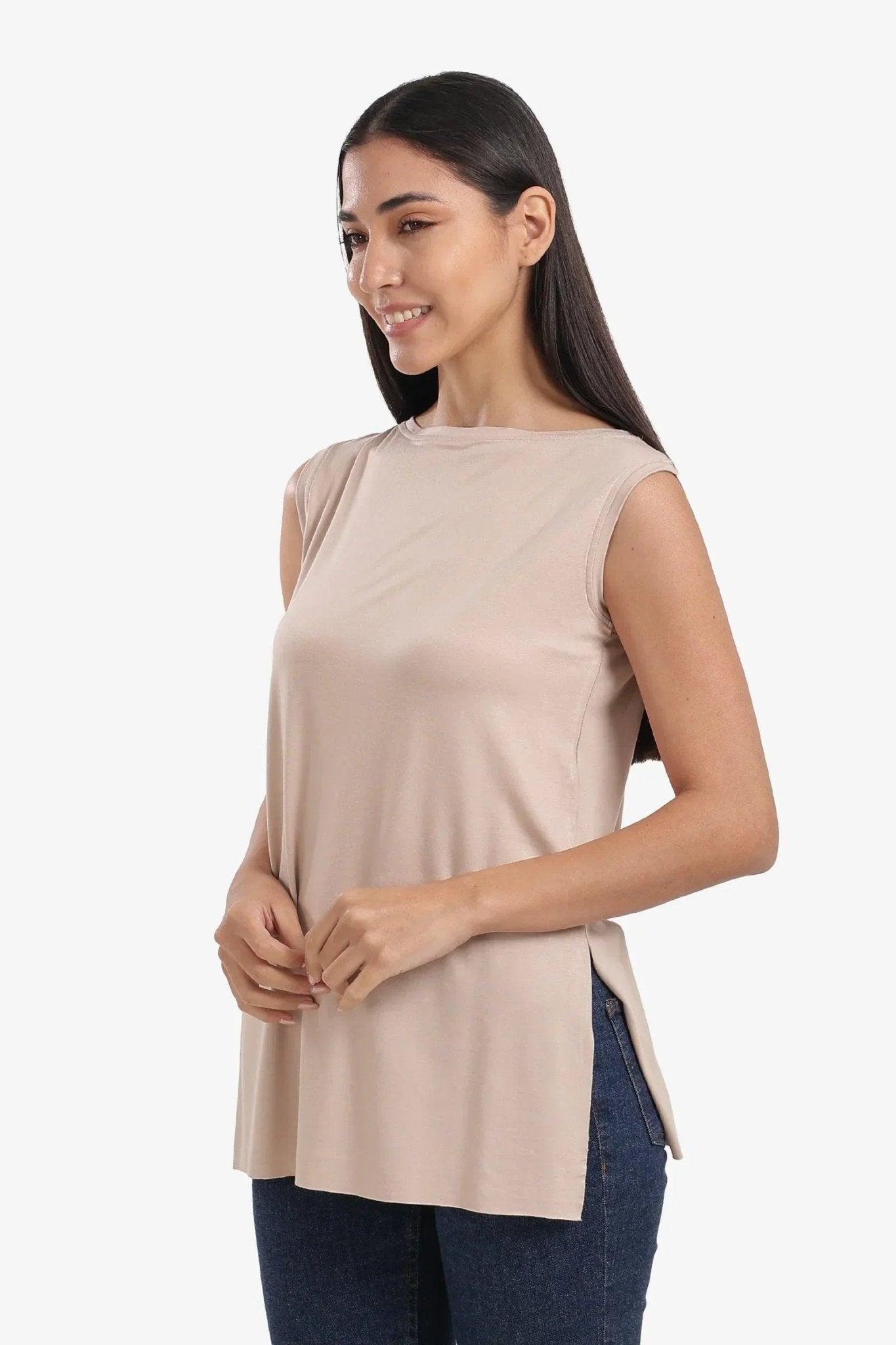 Boat Neck T-Shirt - Carina - Babazzaro