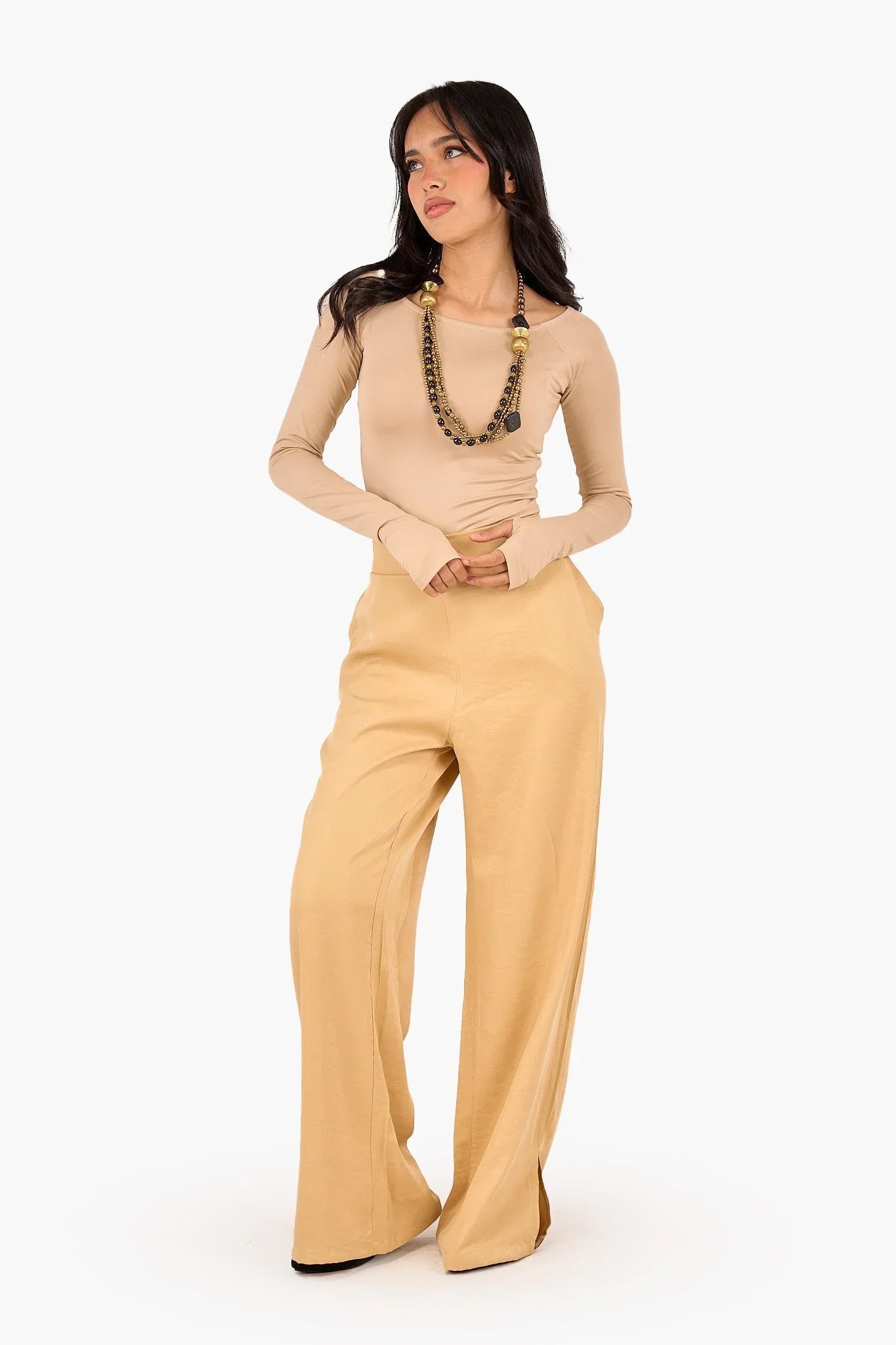 Bodysuit with Thumbhole Cuffs - Clue - Babazzaro