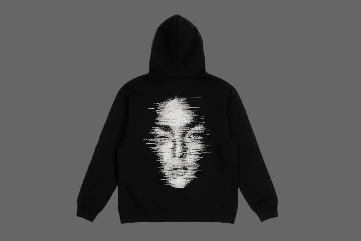 المكسيك - طباعة حريرية بالأبيض والأسود