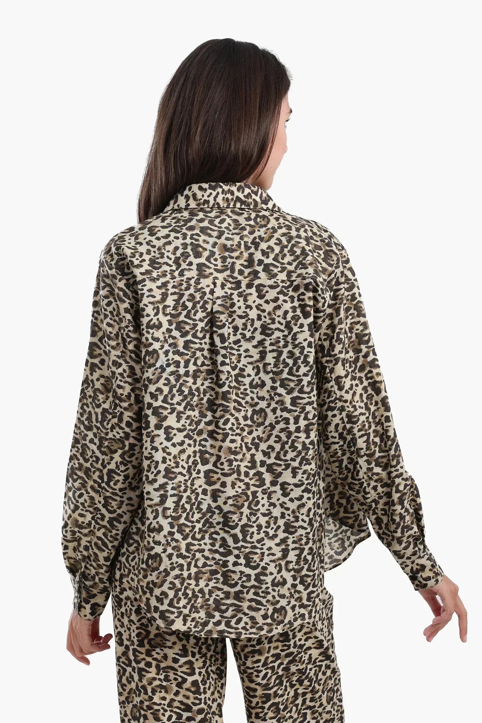 Carina - Animal Print Colored Shirt 5