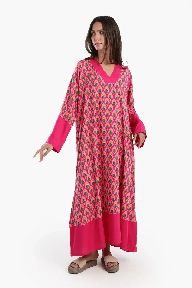 Carina - Oversized All Over Print Dress 4