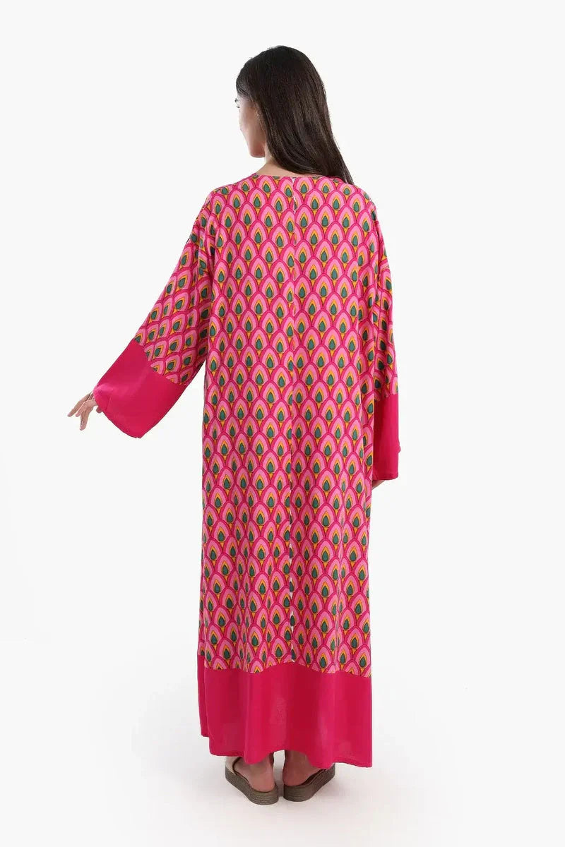 Carina - Oversized All Over Print Dress 6