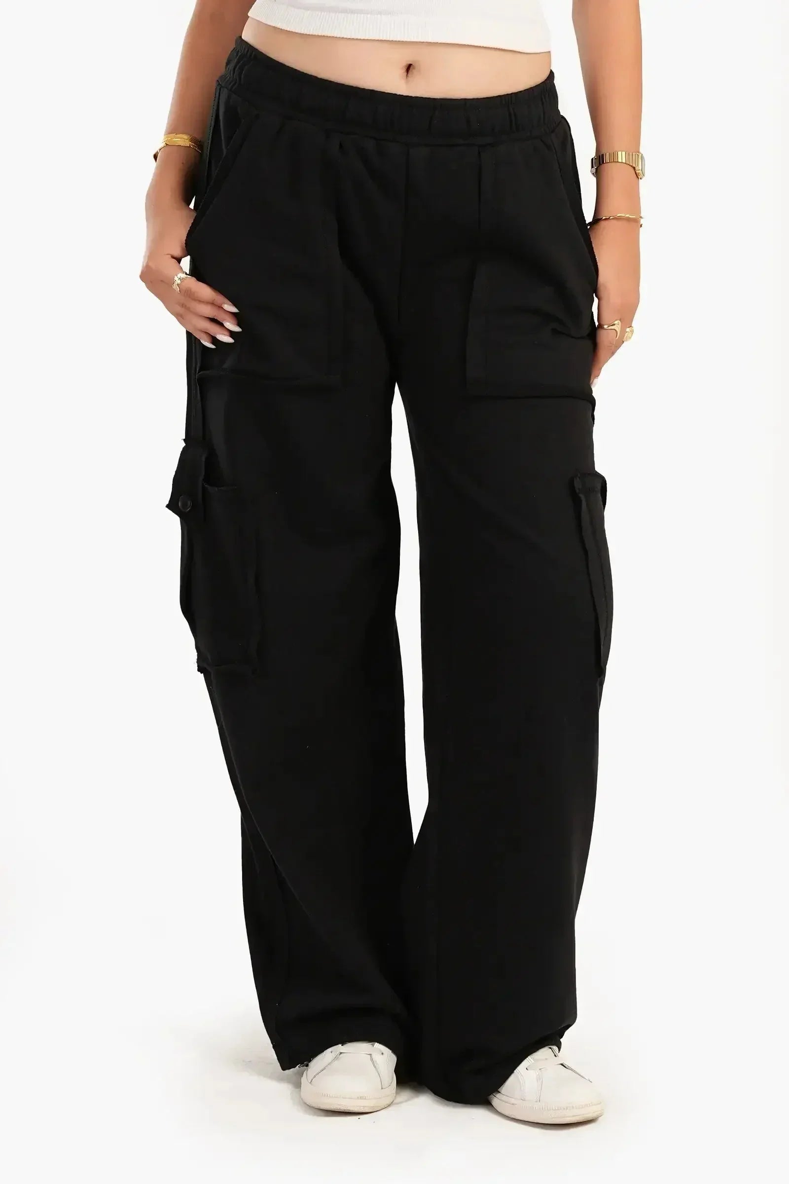 Carina - Comfy Lounge Cargo Pants 4