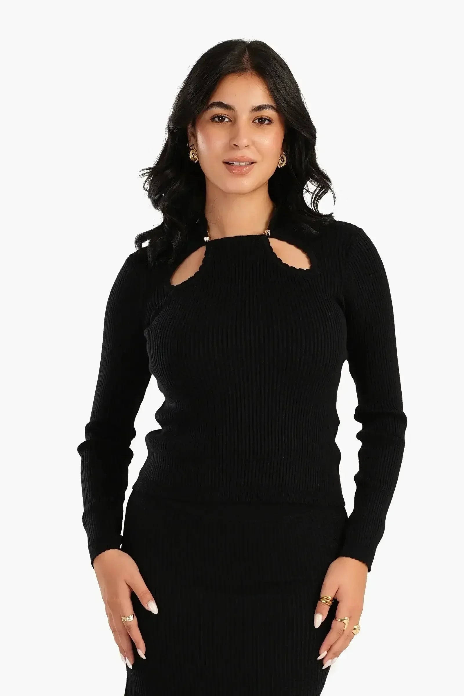 Carina - Cut-out Ribbed Top 5