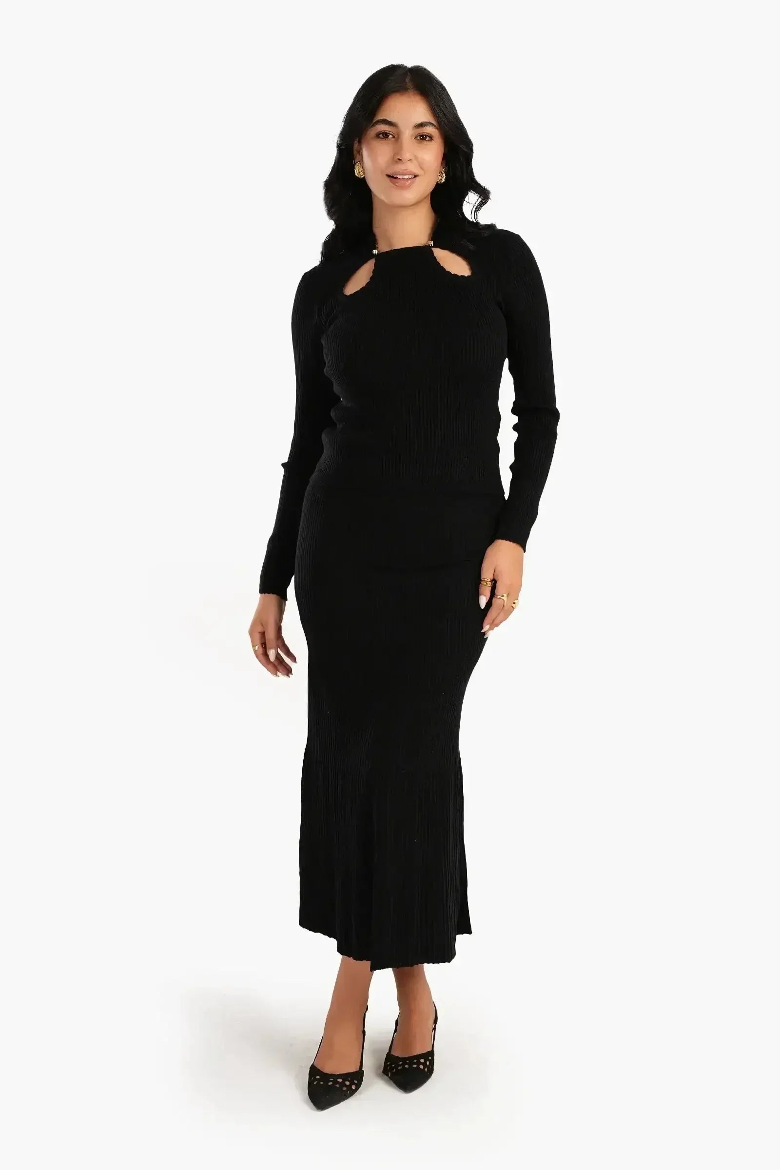 Carina - Cut-out Ribbed Top 4