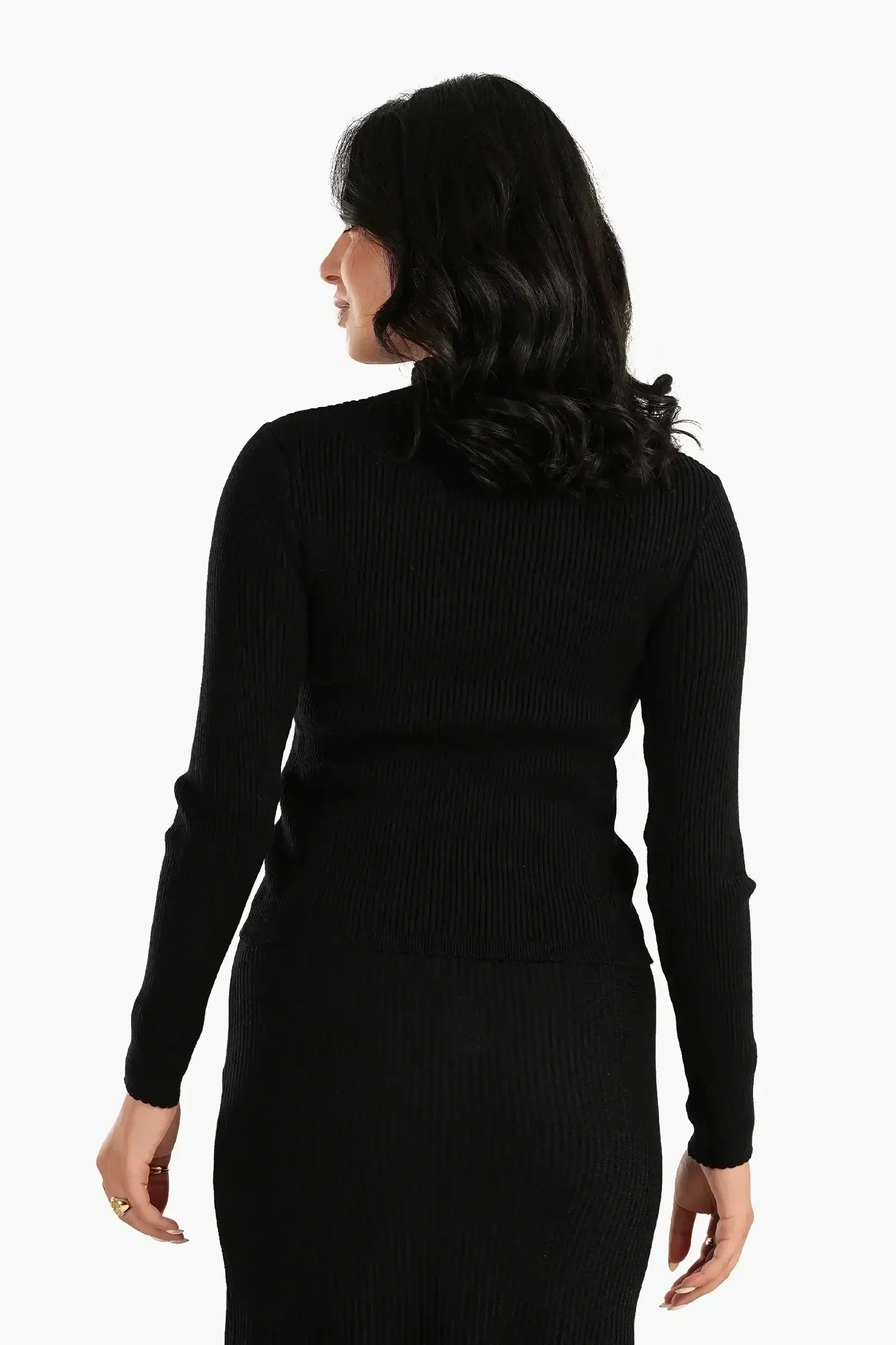 Carina - Cut-out Ribbed Top 2