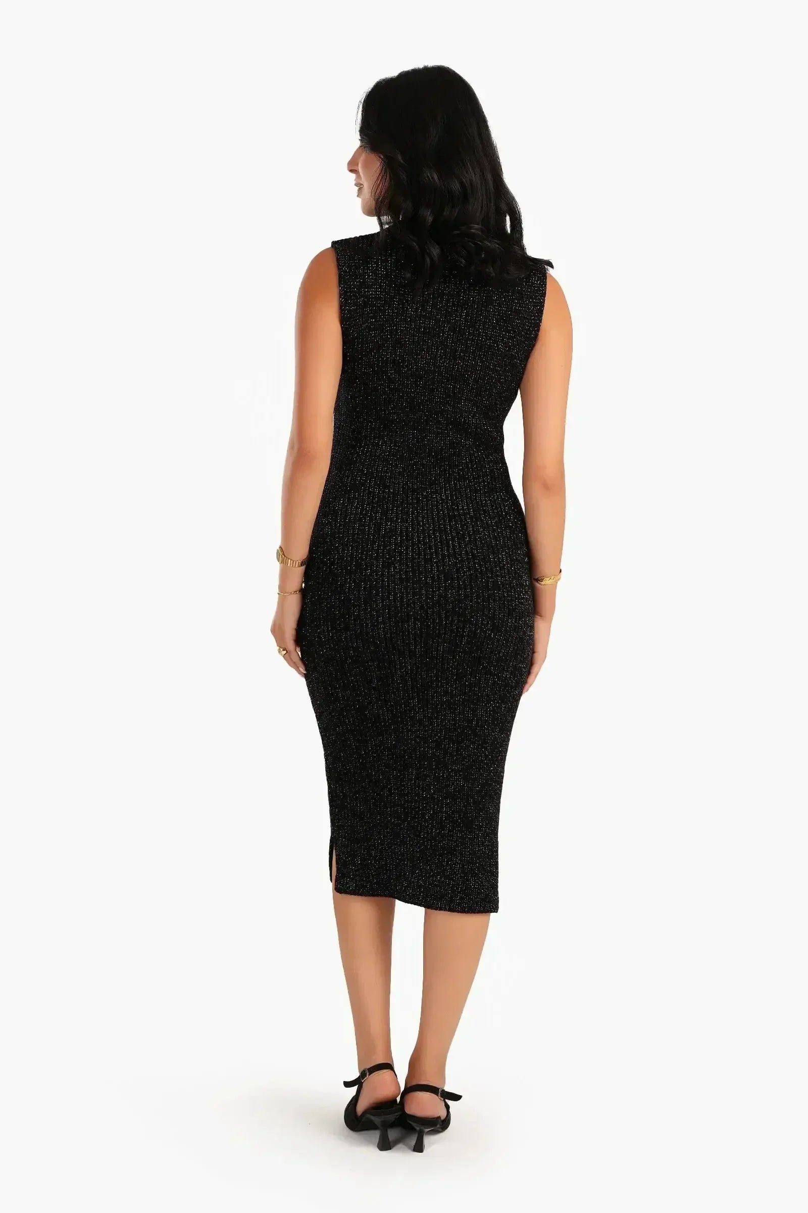 Carina - High Neck Sleeveless Dress 4