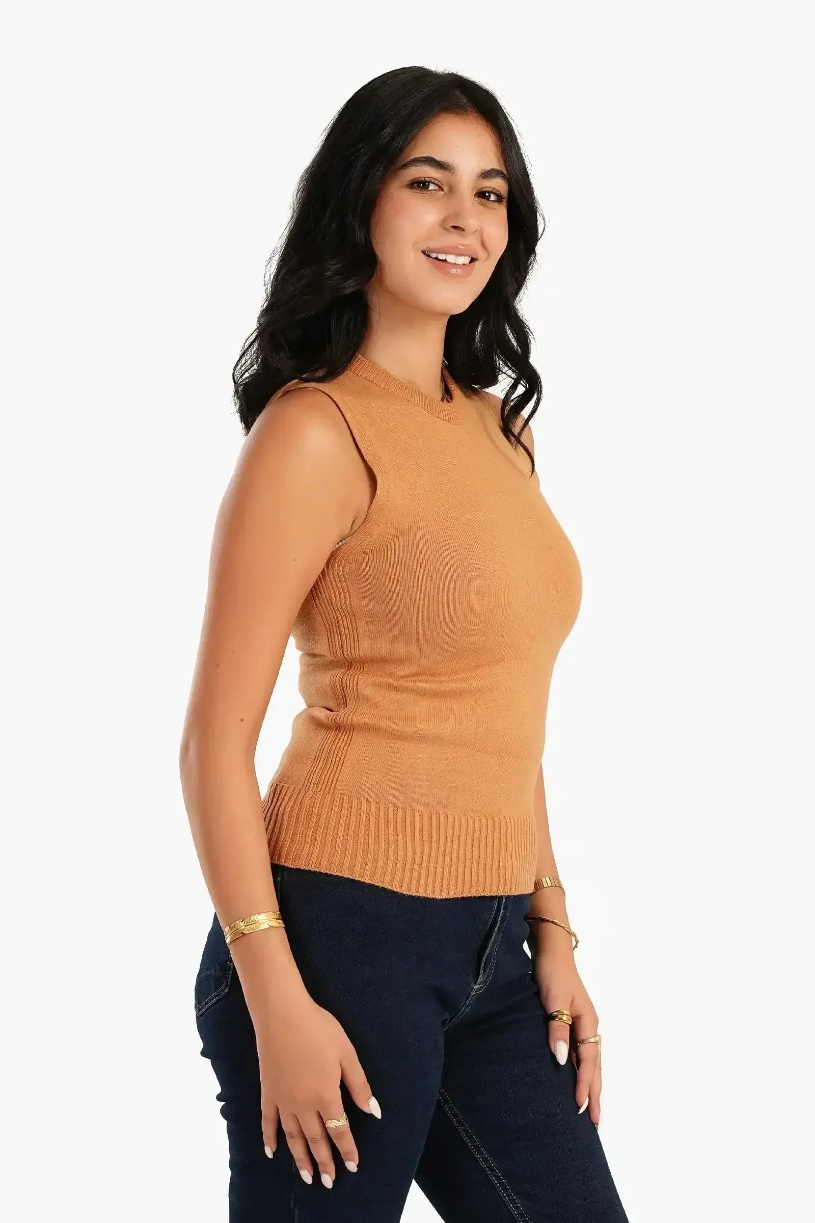 Carina - Slim Fit Sweater Vest 2