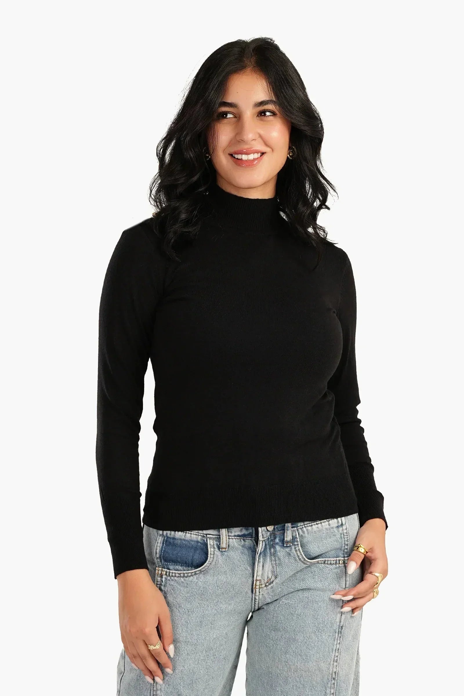 Carina - Pullover with Buttoned Shoulder 5