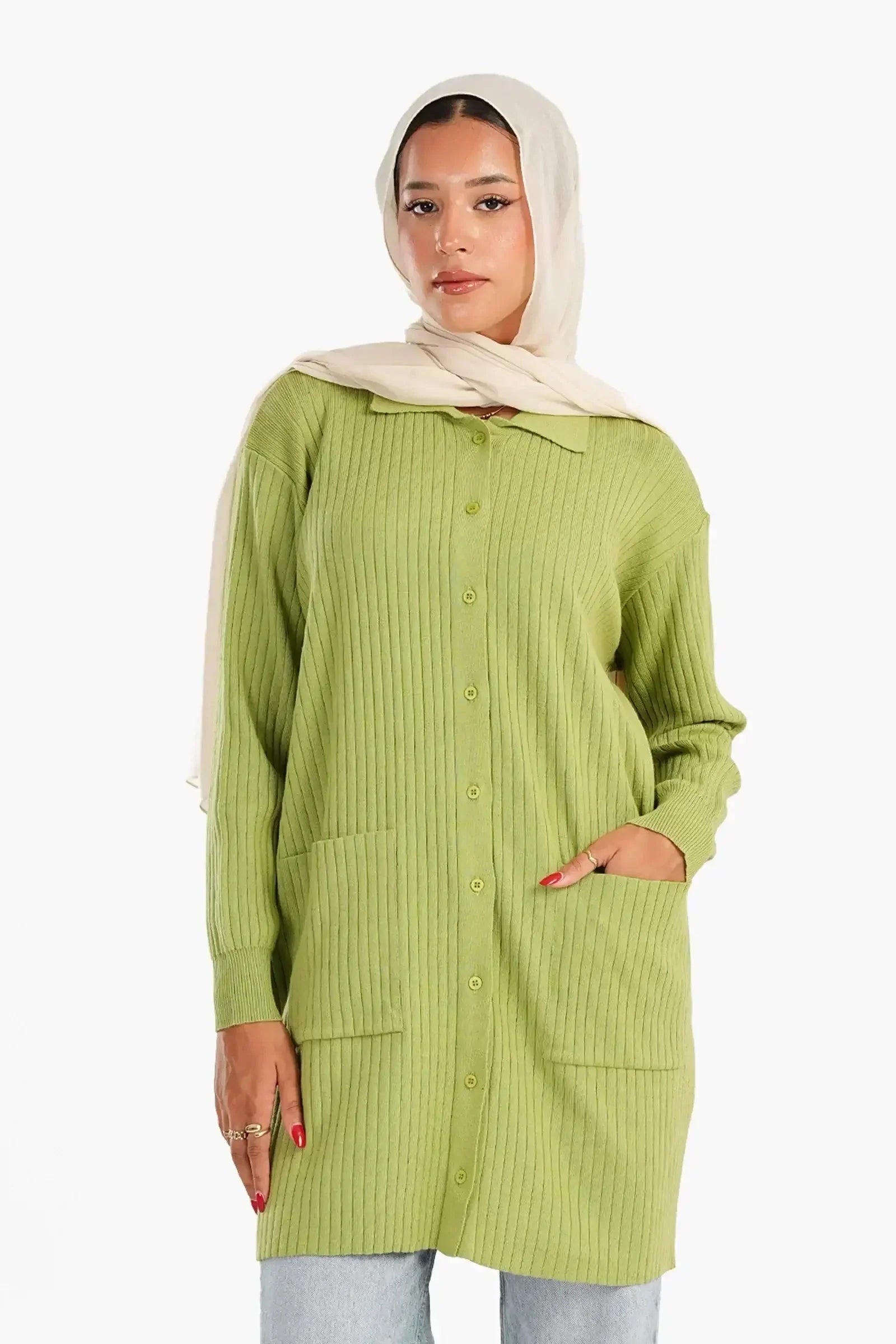 Carina - Button Front Knitted Cardigan 4