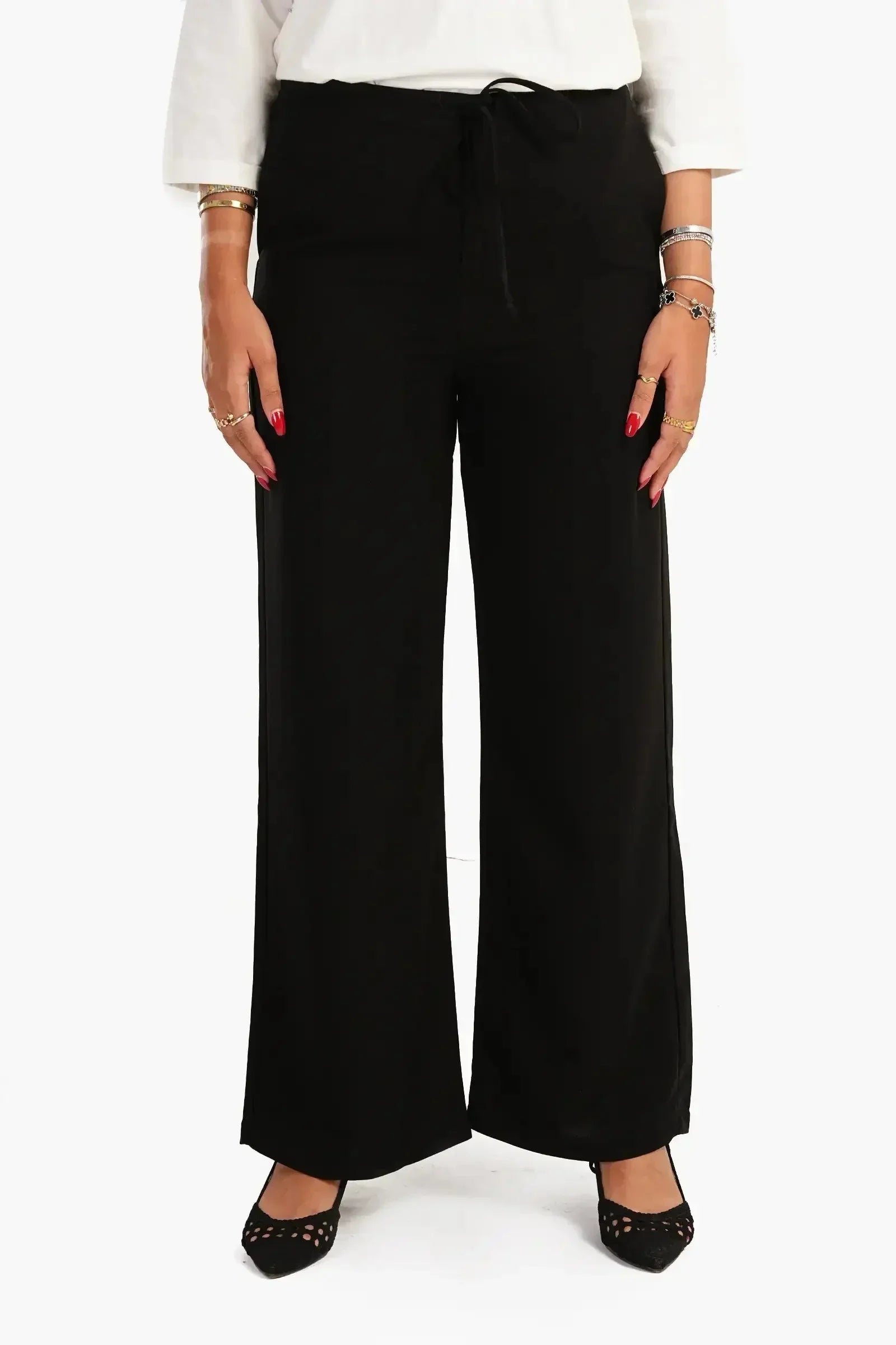 Carina - Crepe Straight Cut Pants 2
