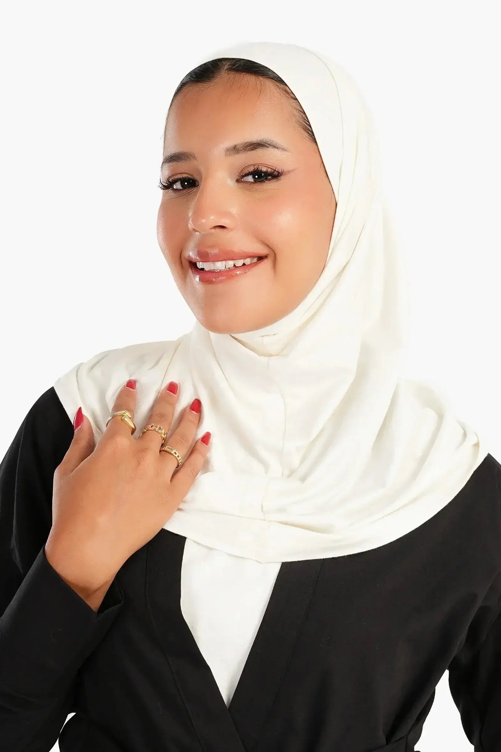 Carina - Viscose Slip On Scarf - 2 Pcs 1