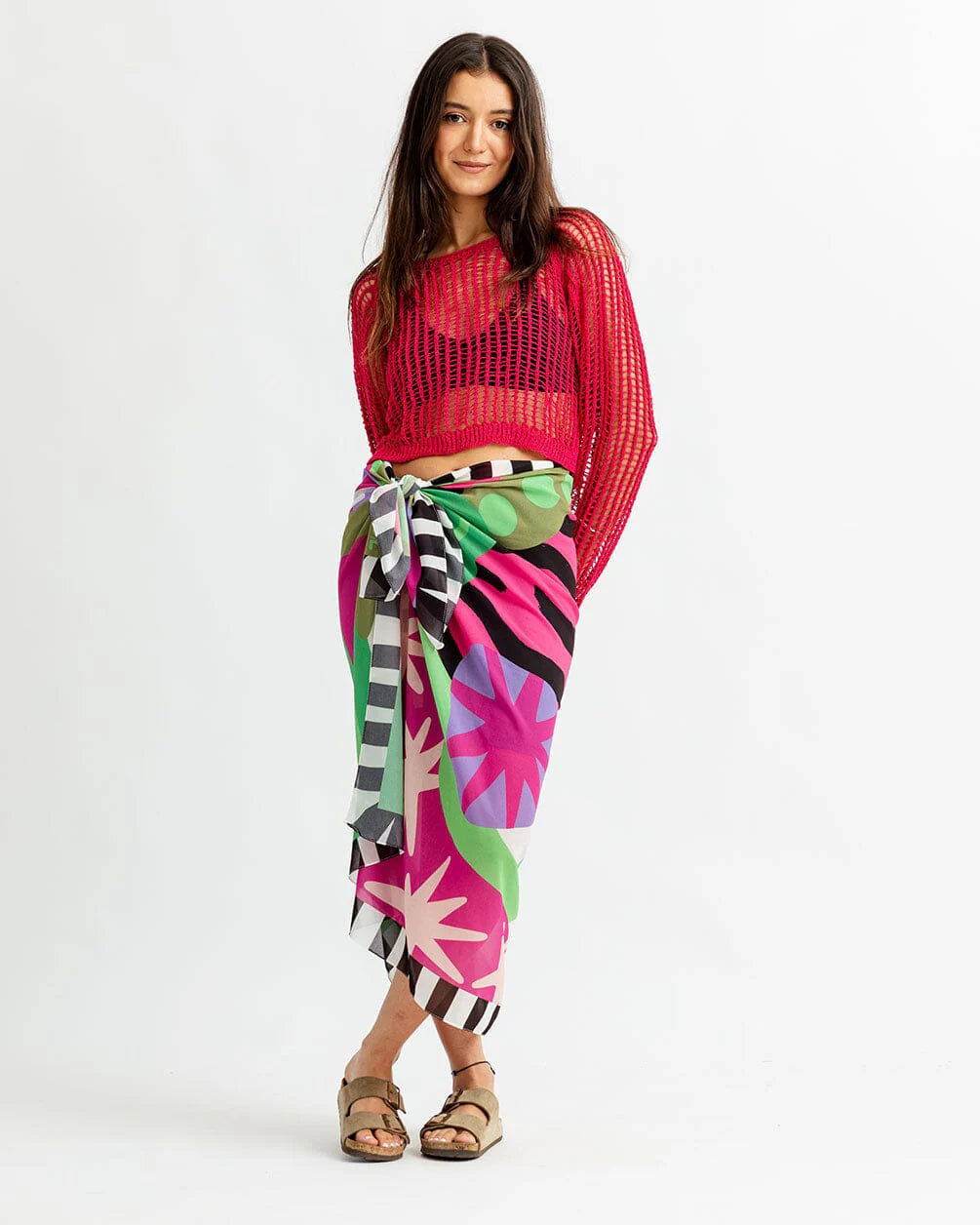 In your shoe - Checkered Stars Maxi Flowy Wraps 1