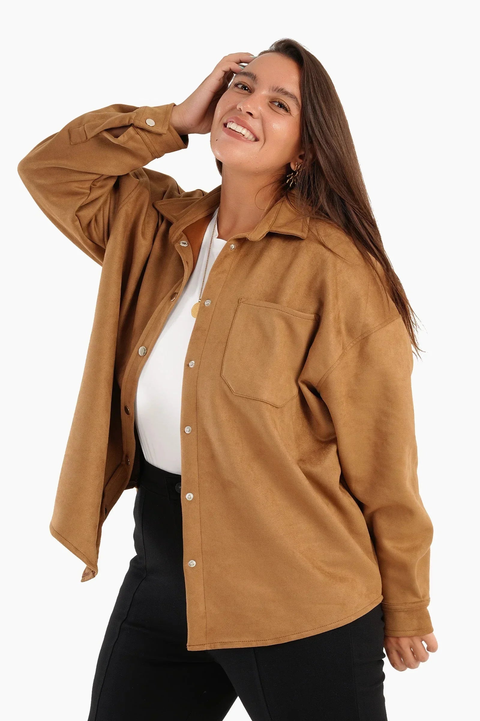 Clue - Snap Closure Lounge Shirt 4