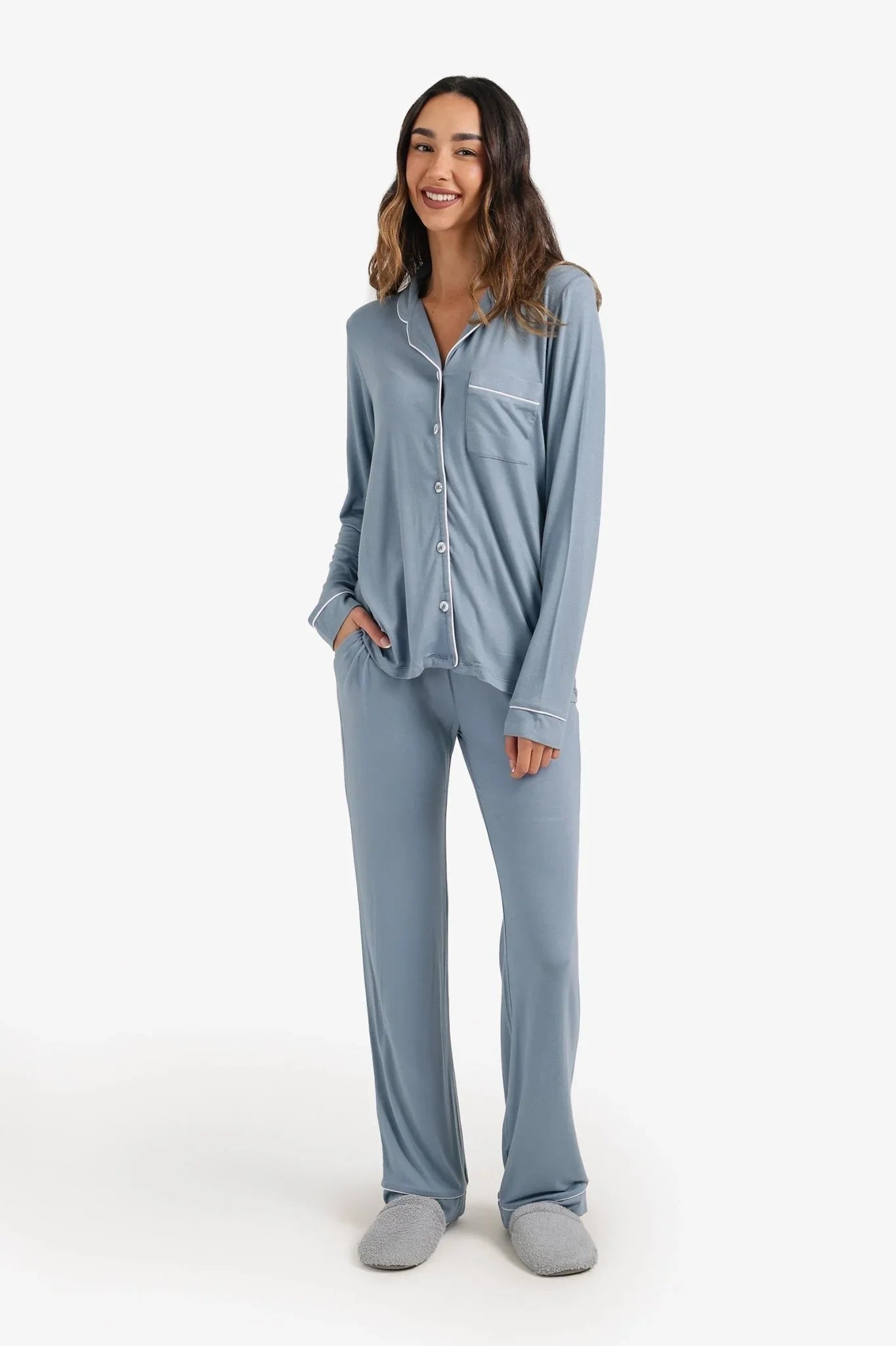 Contrast - Pipe Pyjama Set - Carina - Babazzaro