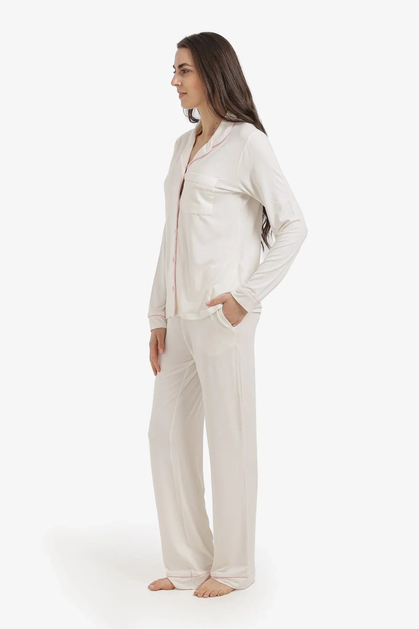 Contrast - Pipe Pyjama Set - Carina - Babazzaro