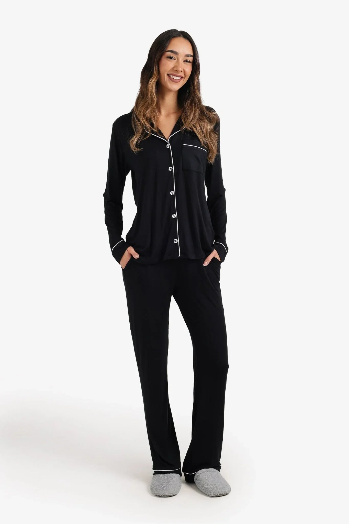 Contrast - Pipe Pyjama Set - Carina - Babazzaro