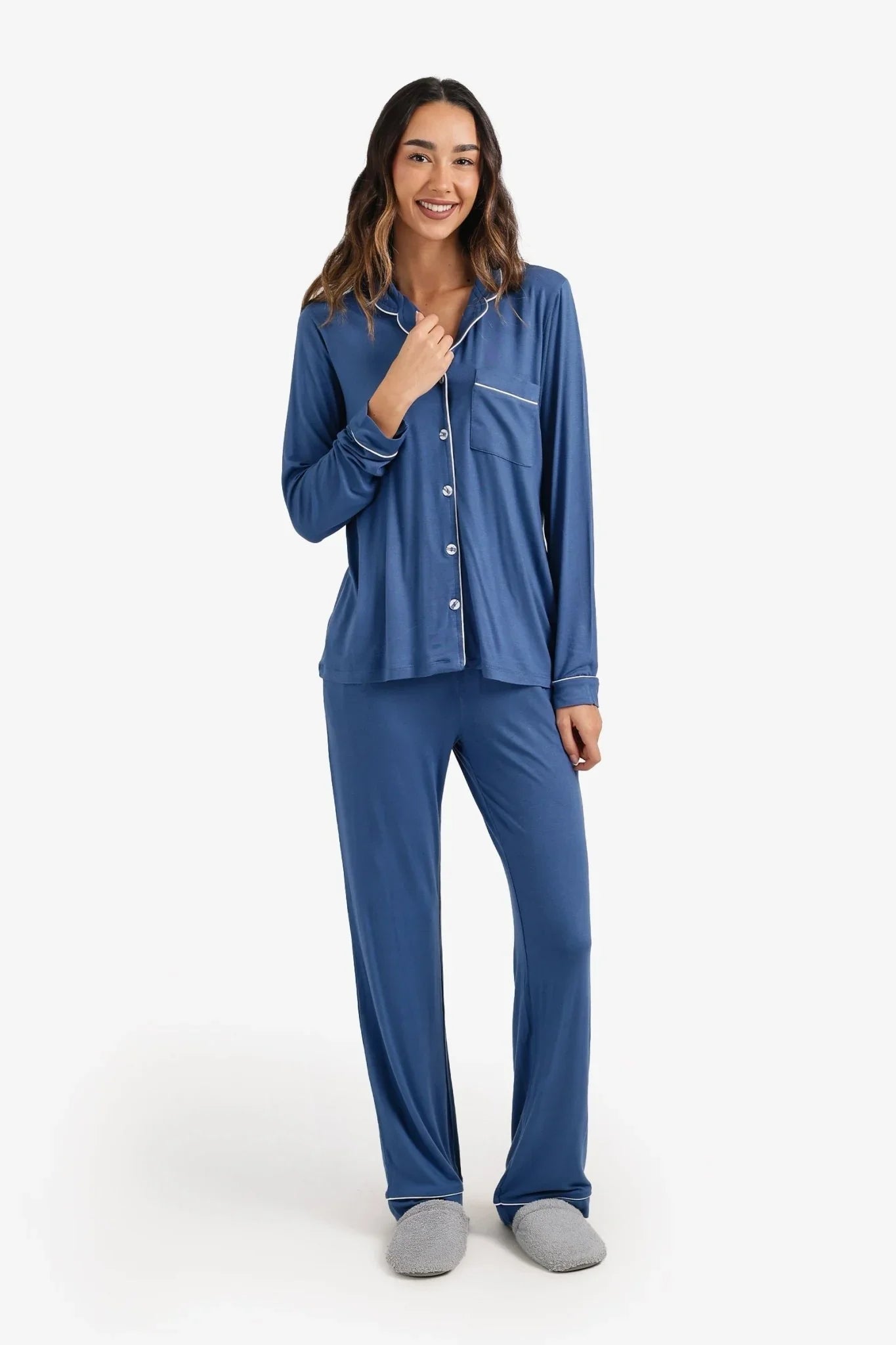 Contrast - Pipe Pyjama Set - Carina - Babazzaro