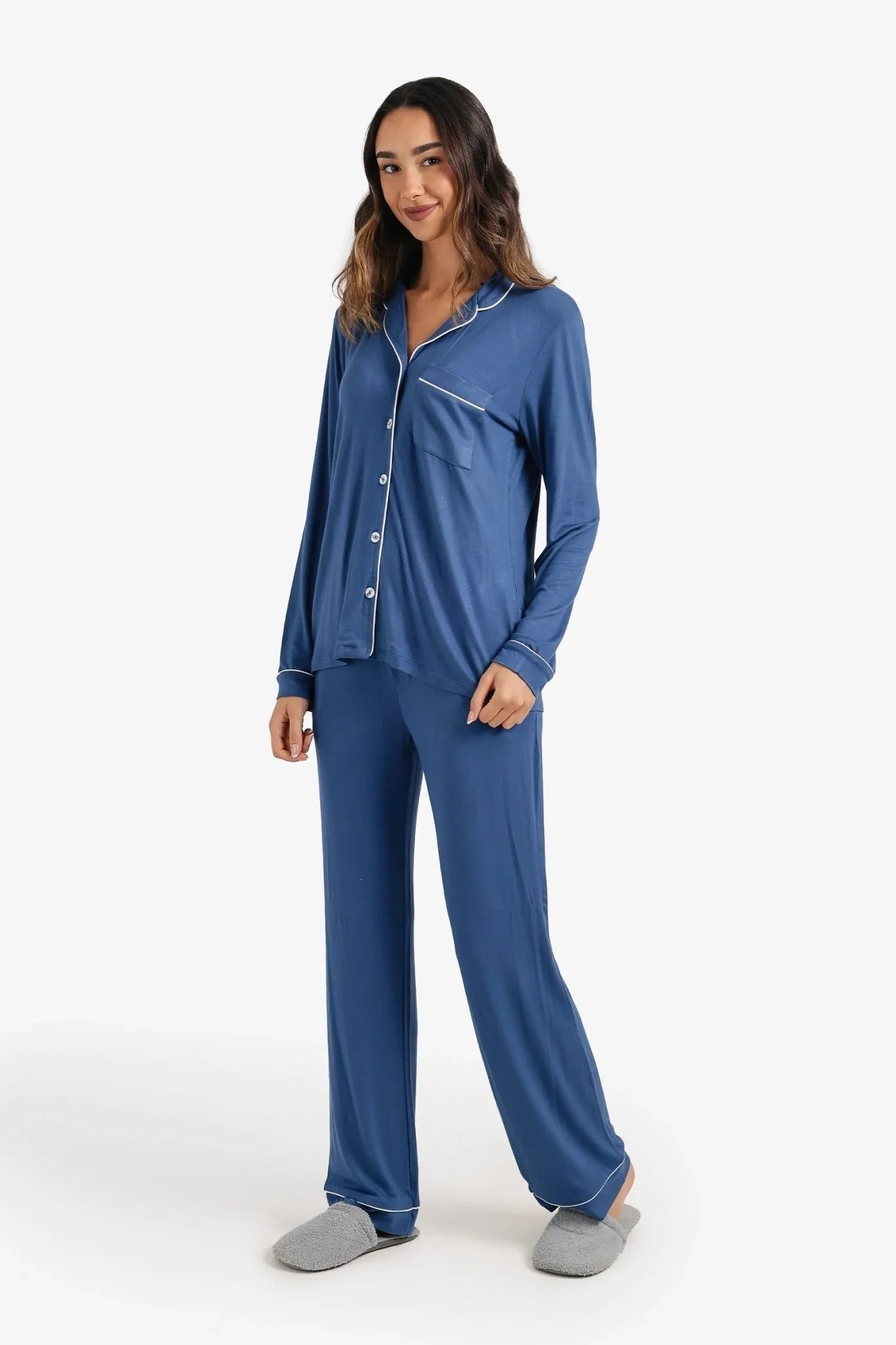 Contrast - Pipe Pyjama Set - Carina - Babazzaro