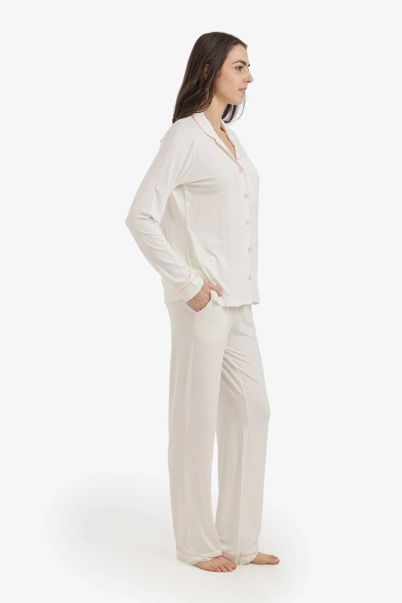 Contrast - Pipe Pyjama Set - Carina - Babazzaro
