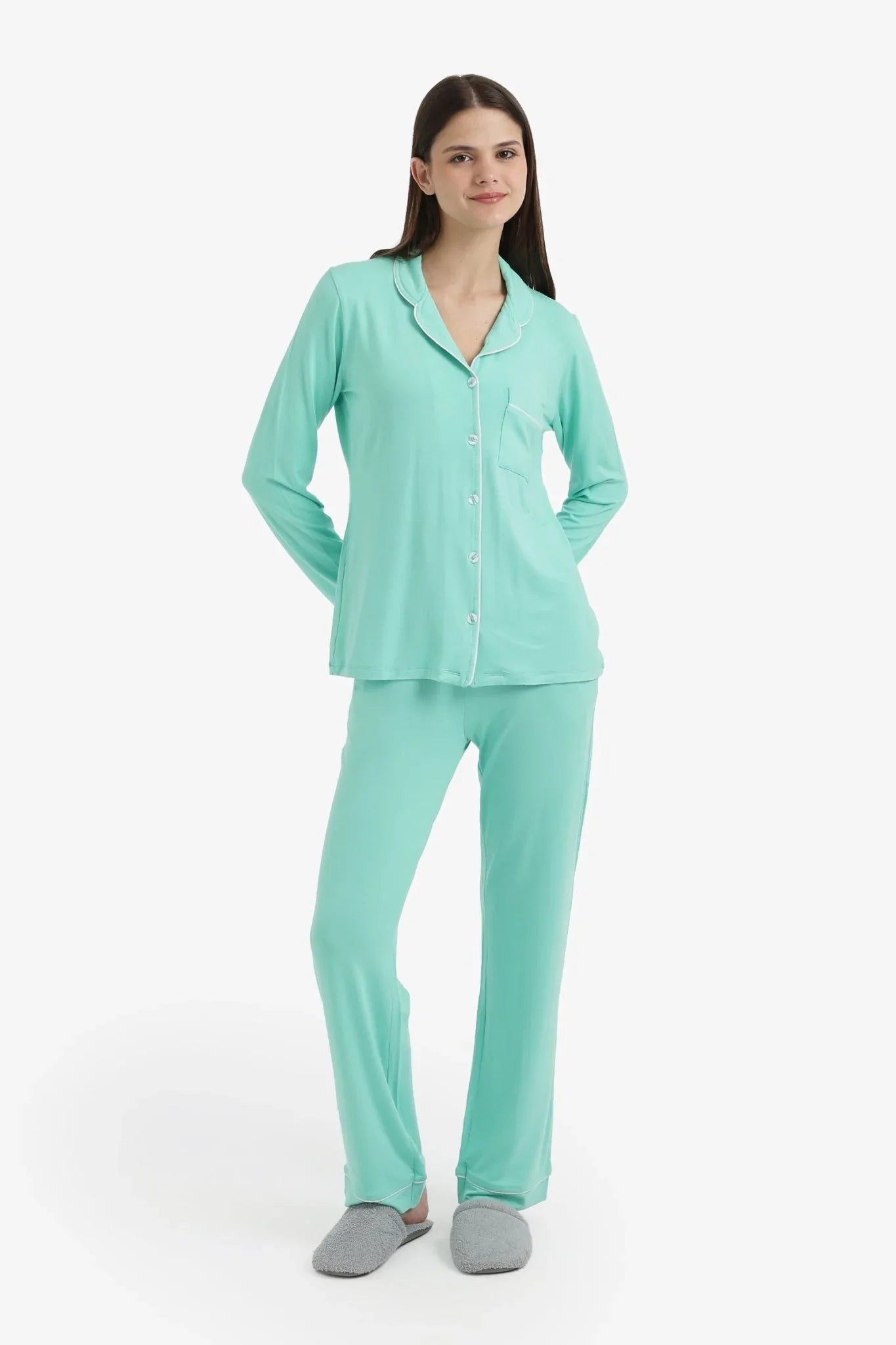 Contrast - Pipe Pyjama Set - Carina - Babazzaro