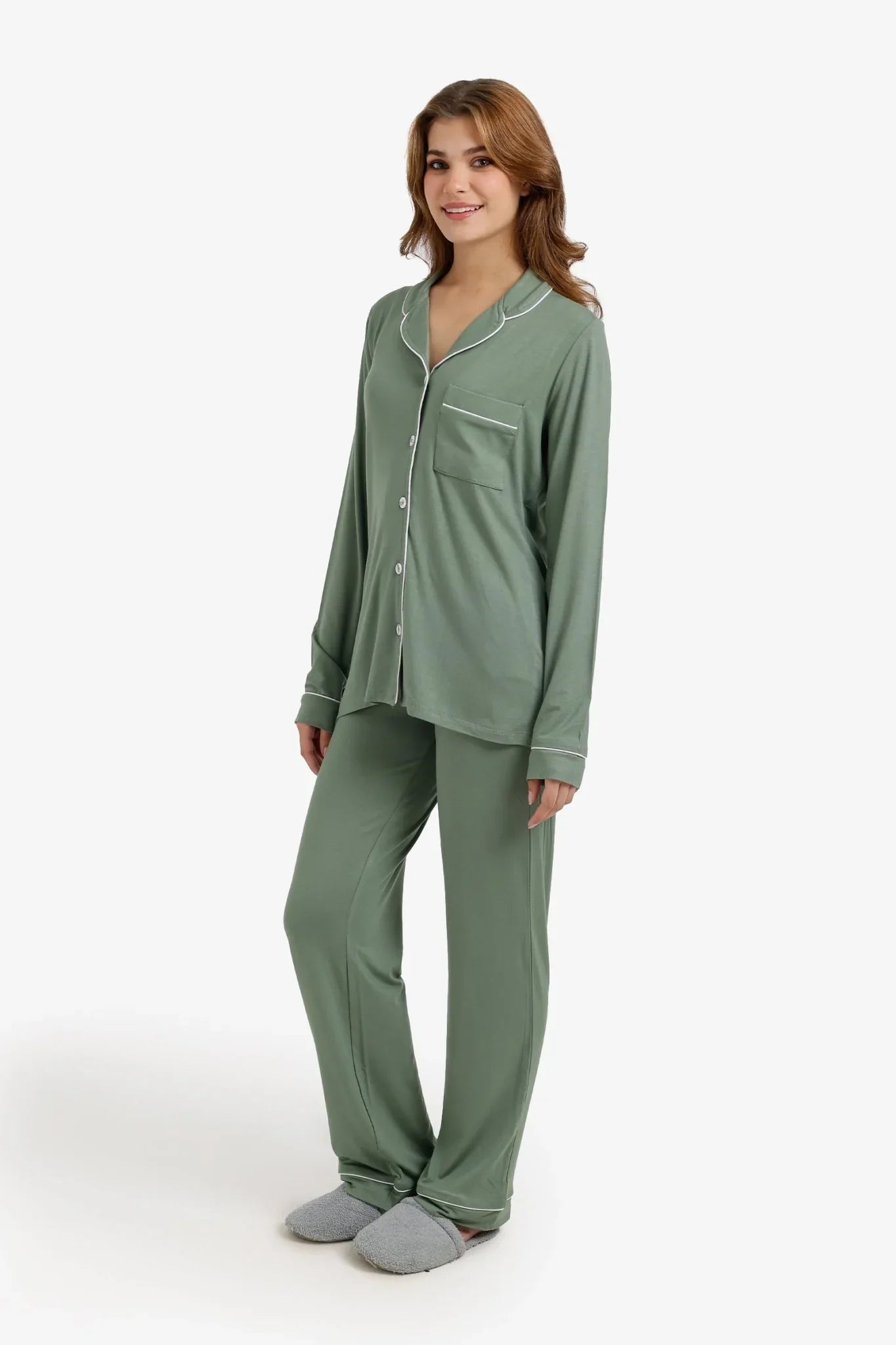 Contrast - Pipe Pyjama Set - Carina - Babazzaro