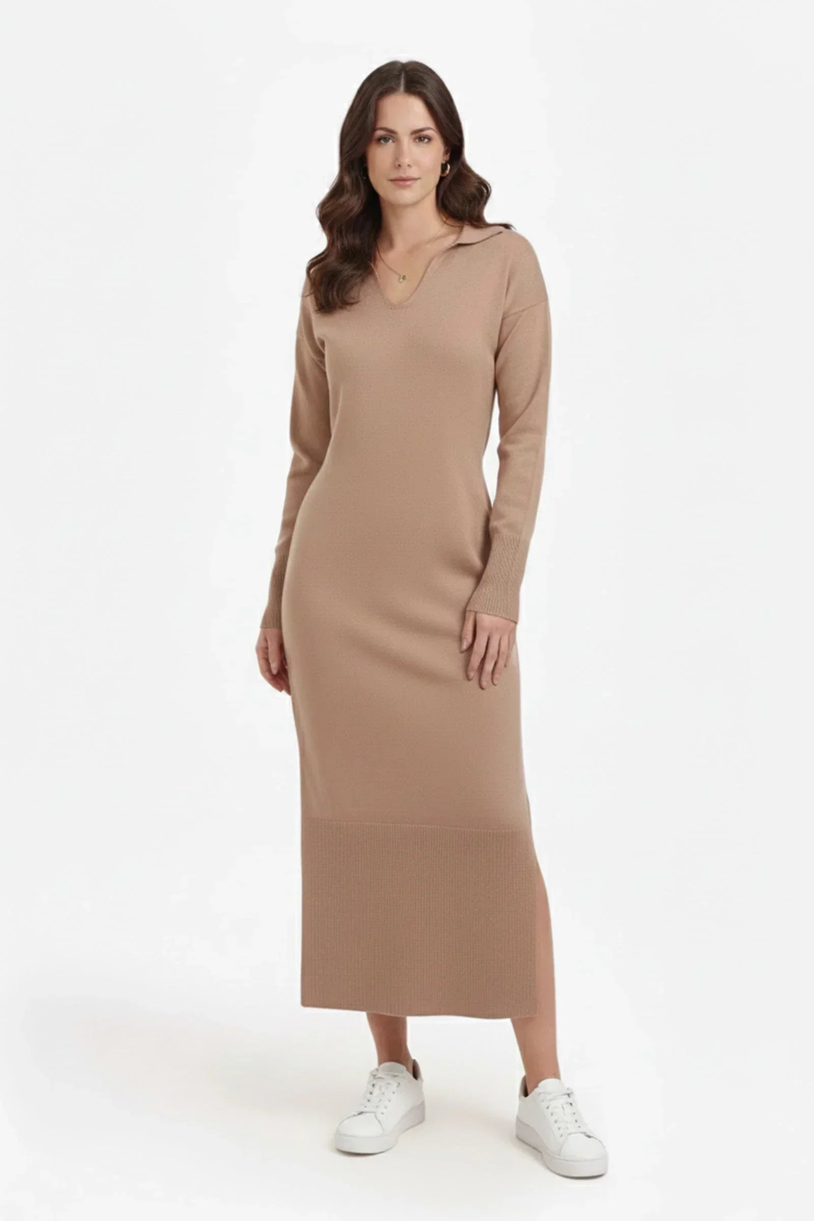 Carina - Knit Midi Lounge Dress 1