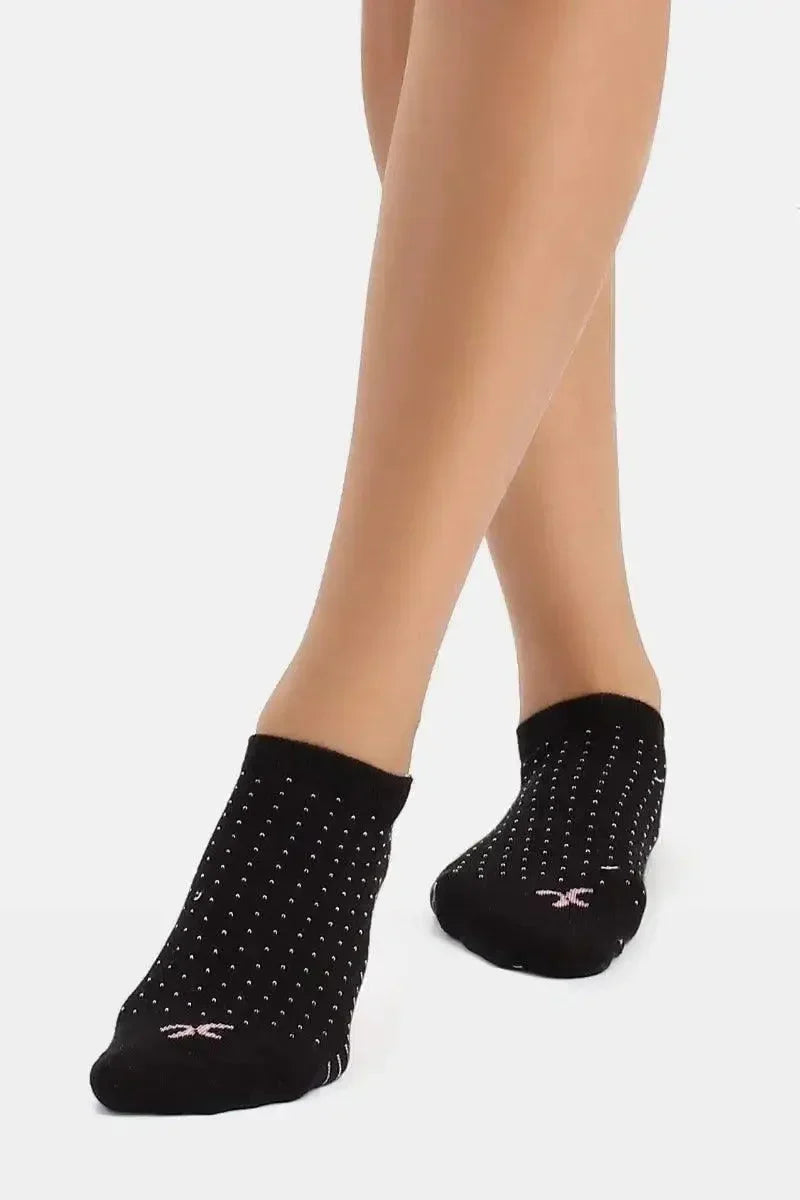 Carina - Cotton Ankle Socks - 2 Pairs 2