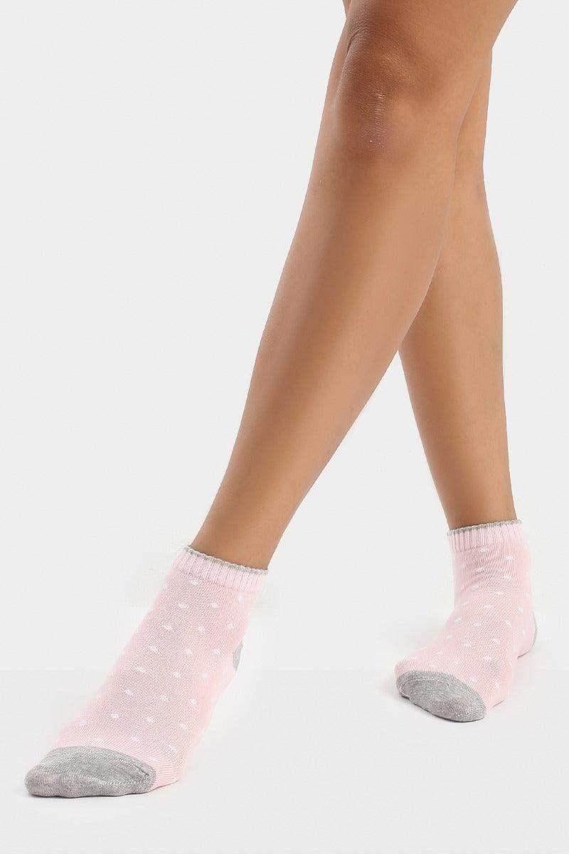 Carina - Cotton Ankle Socks - 5 Pairs 4
