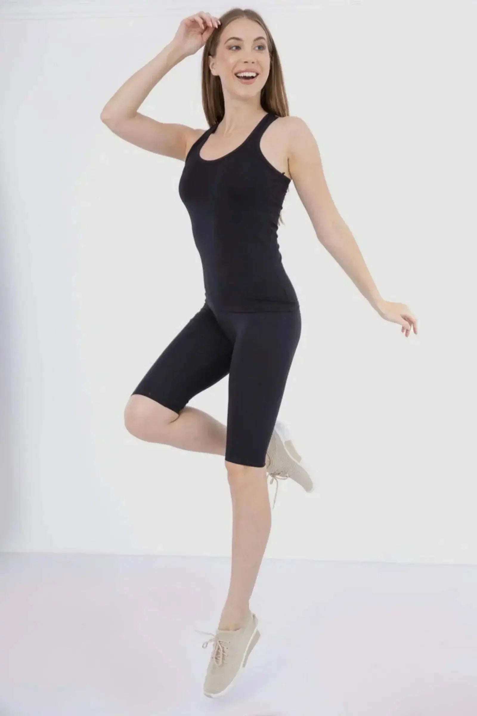 Carina - Cotton Pantacourt Legging 13