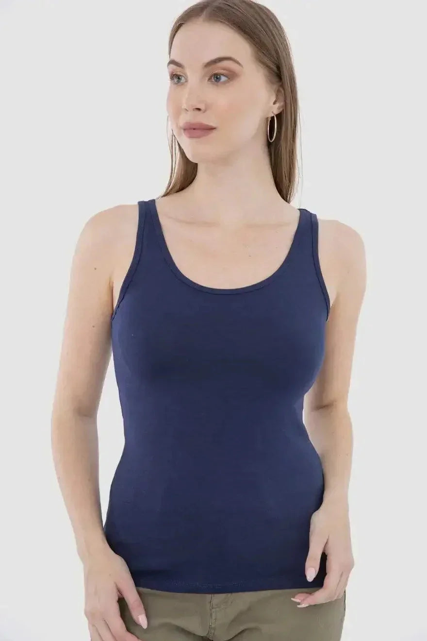 Carina - Cotton Sleeveless Tank Top 7