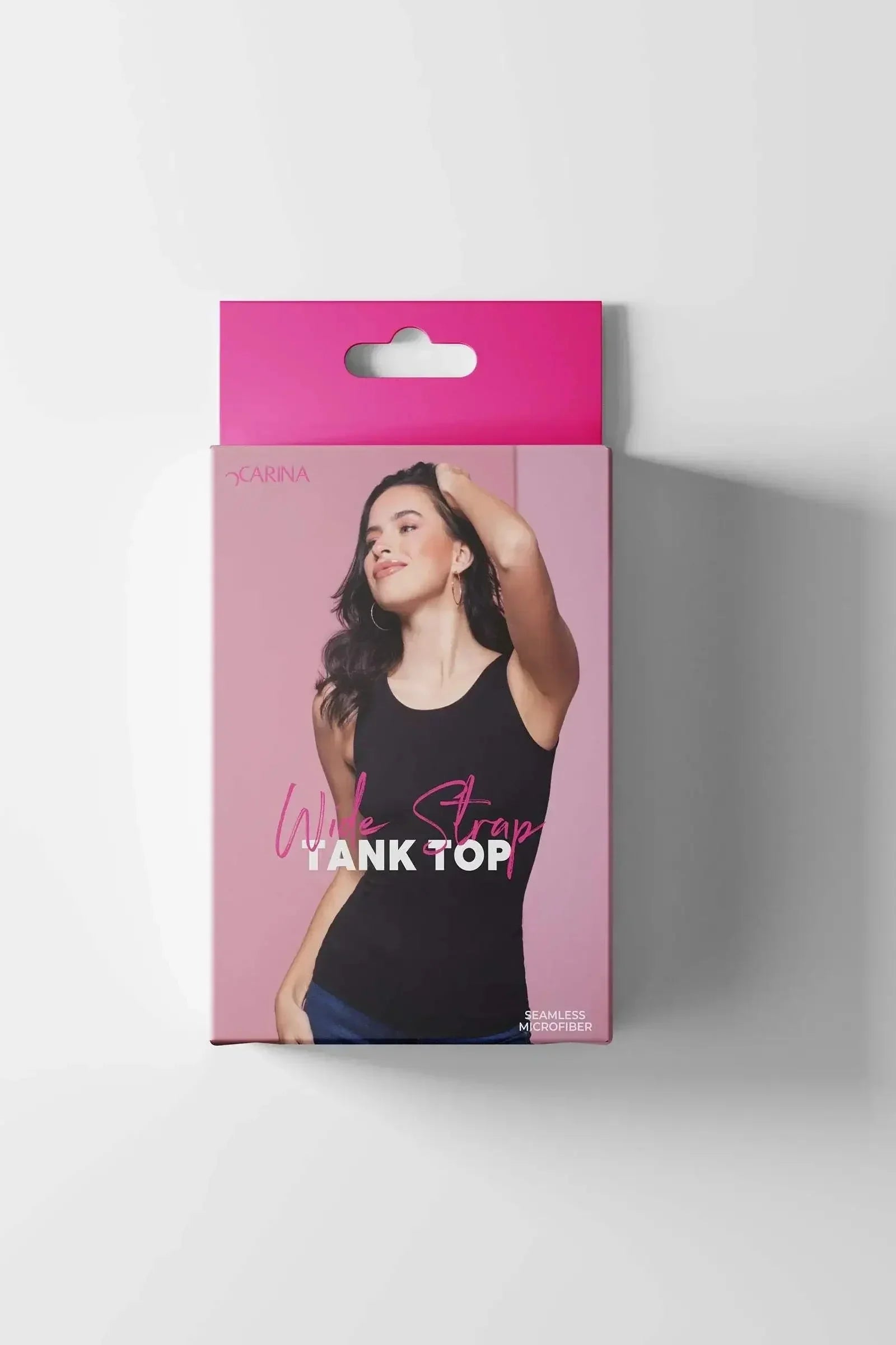 Carina - Crew Neck Seamless Microfiber Sleeveless Top Pack of 3 2