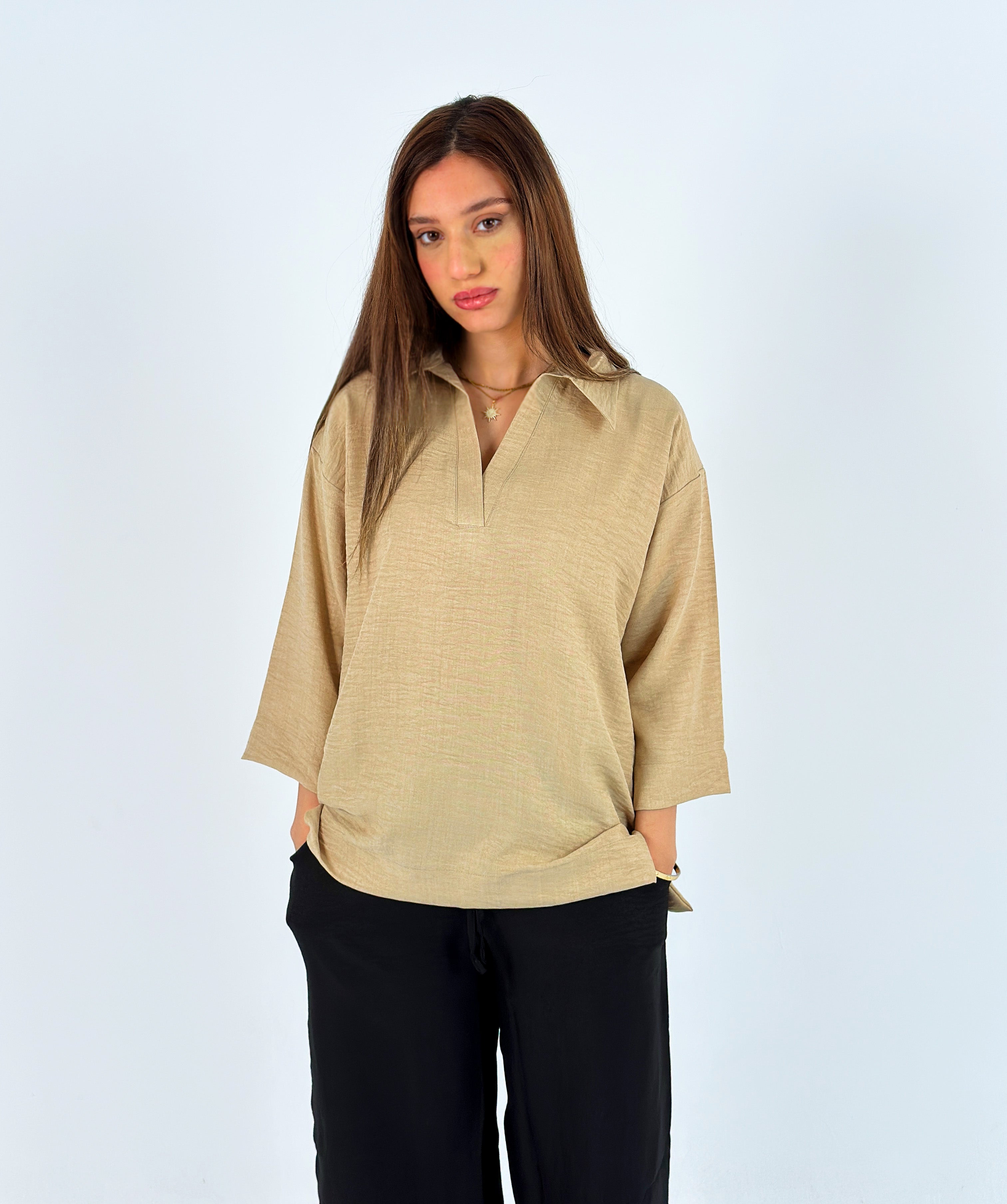 Fade Out Designs - Linen Blouse 1