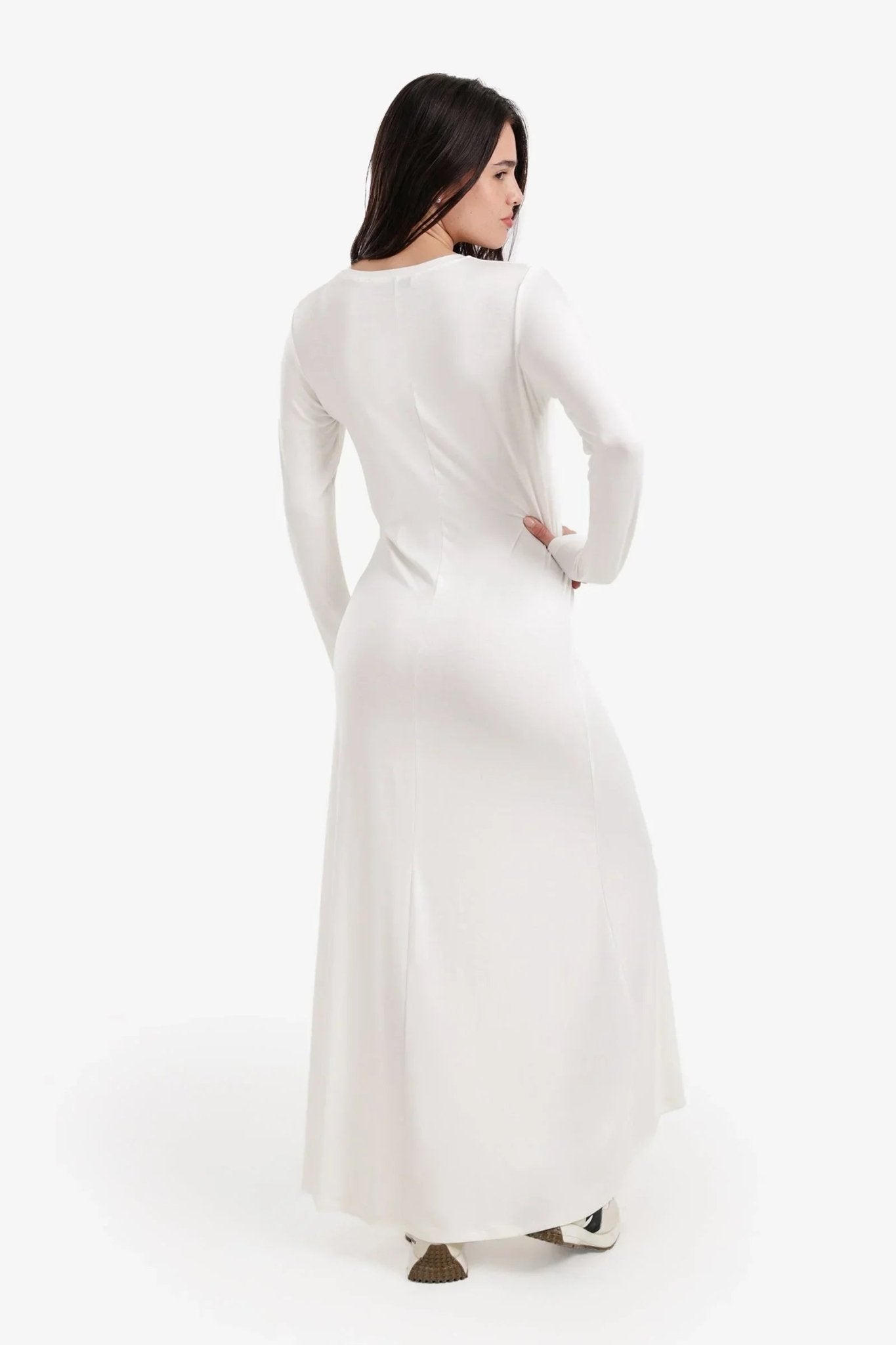 Flowy Hem Regular Dress - Carina - Babazzaro
