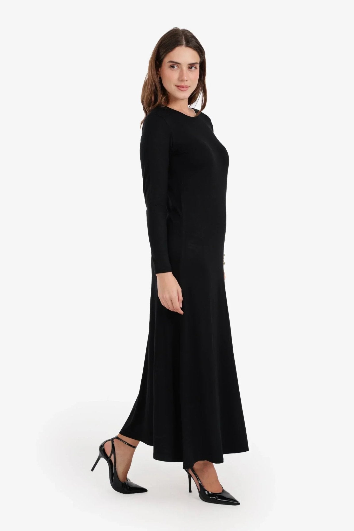 Flowy Hem Regular Dress - Carina - Babazzaro
