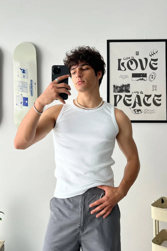 White Tank Top - Comfowear