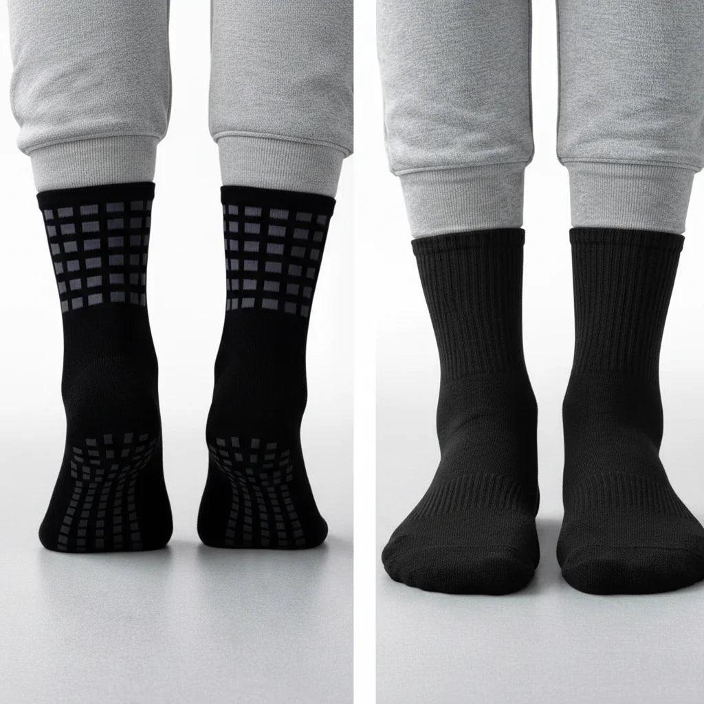 3 Feathers - Umra/Sports Anti Slip Long Cotton Socks 2