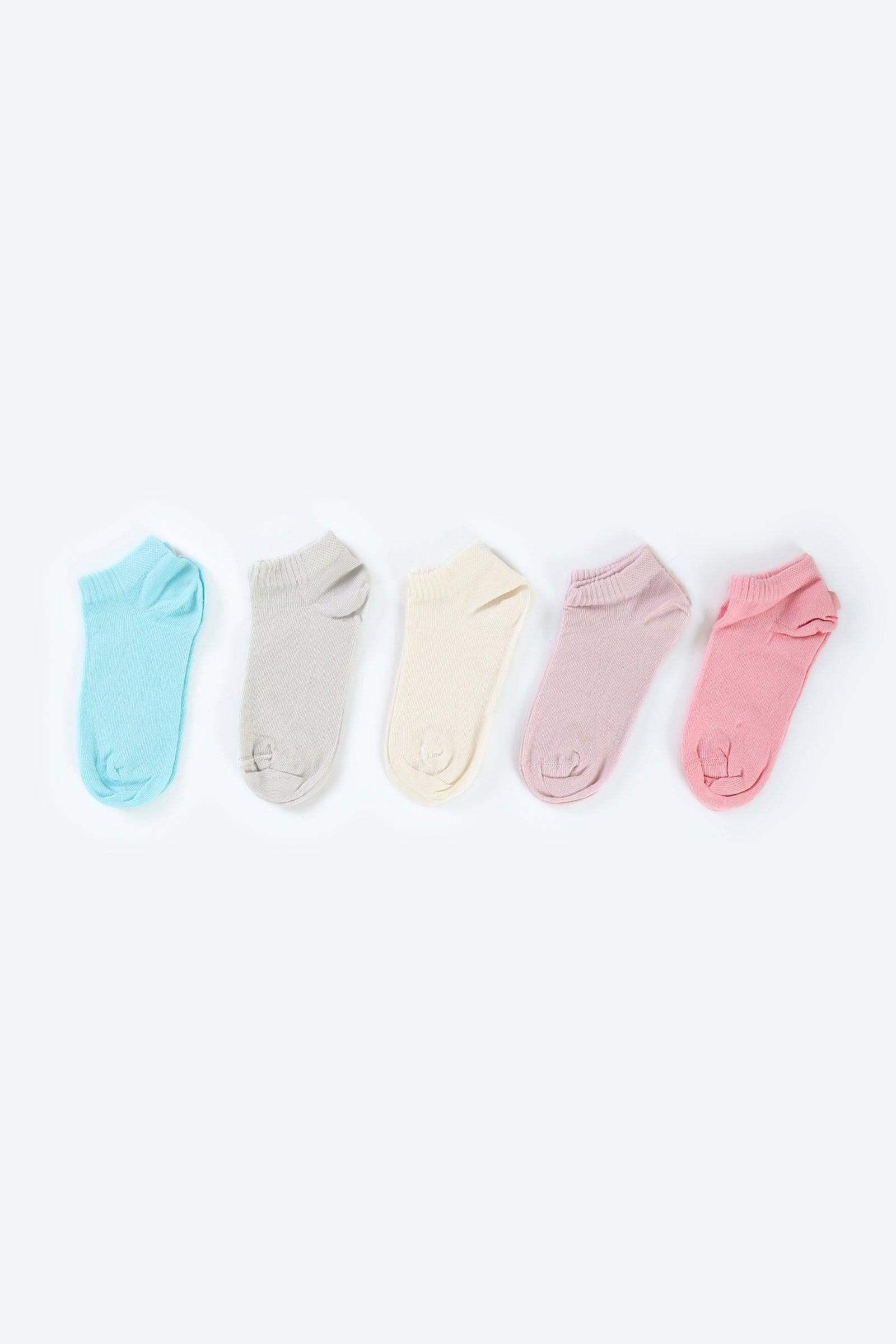 Carina - Girly Cotton Socks - 5 Pairs 2