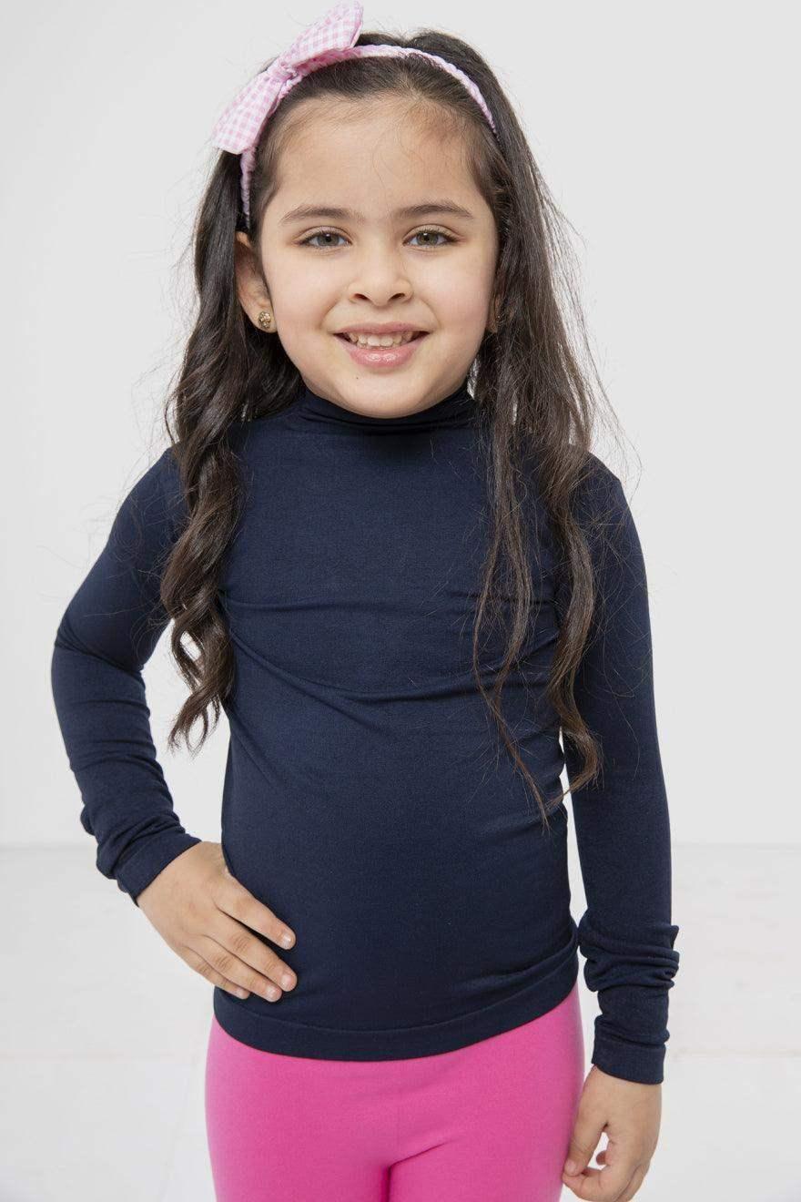 Carina - Girly Microfiber High Neck Top 5