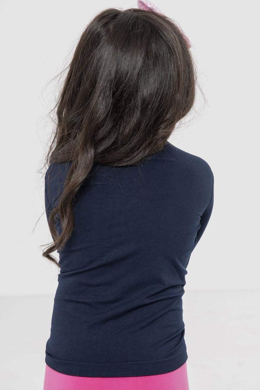 Carina - Girly Microfiber High Neck Top 4