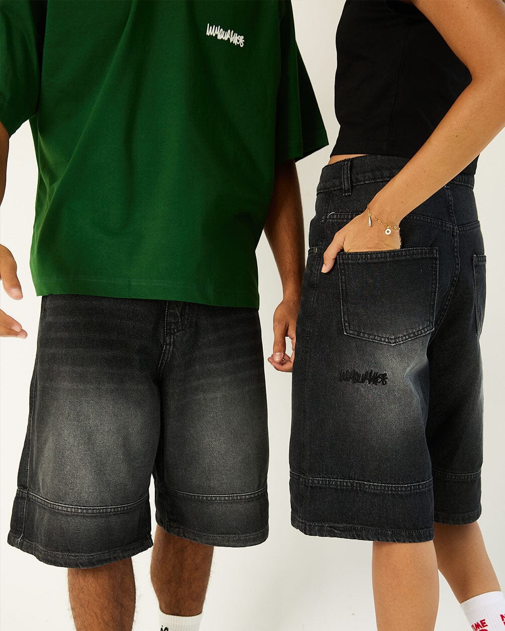 In your shoe - Grey Washed Jorts 2