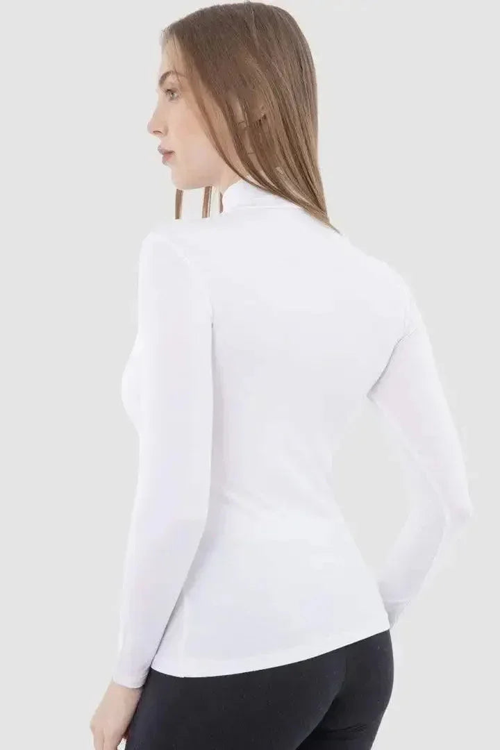 Carina - High Neck Long Sleeve Top 18