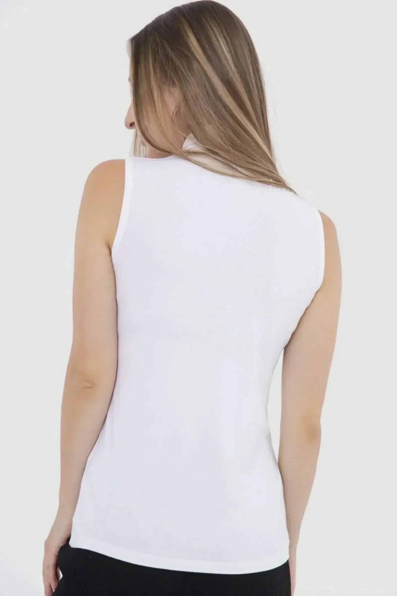 Carina - High Neck Sleeveless Top 11
