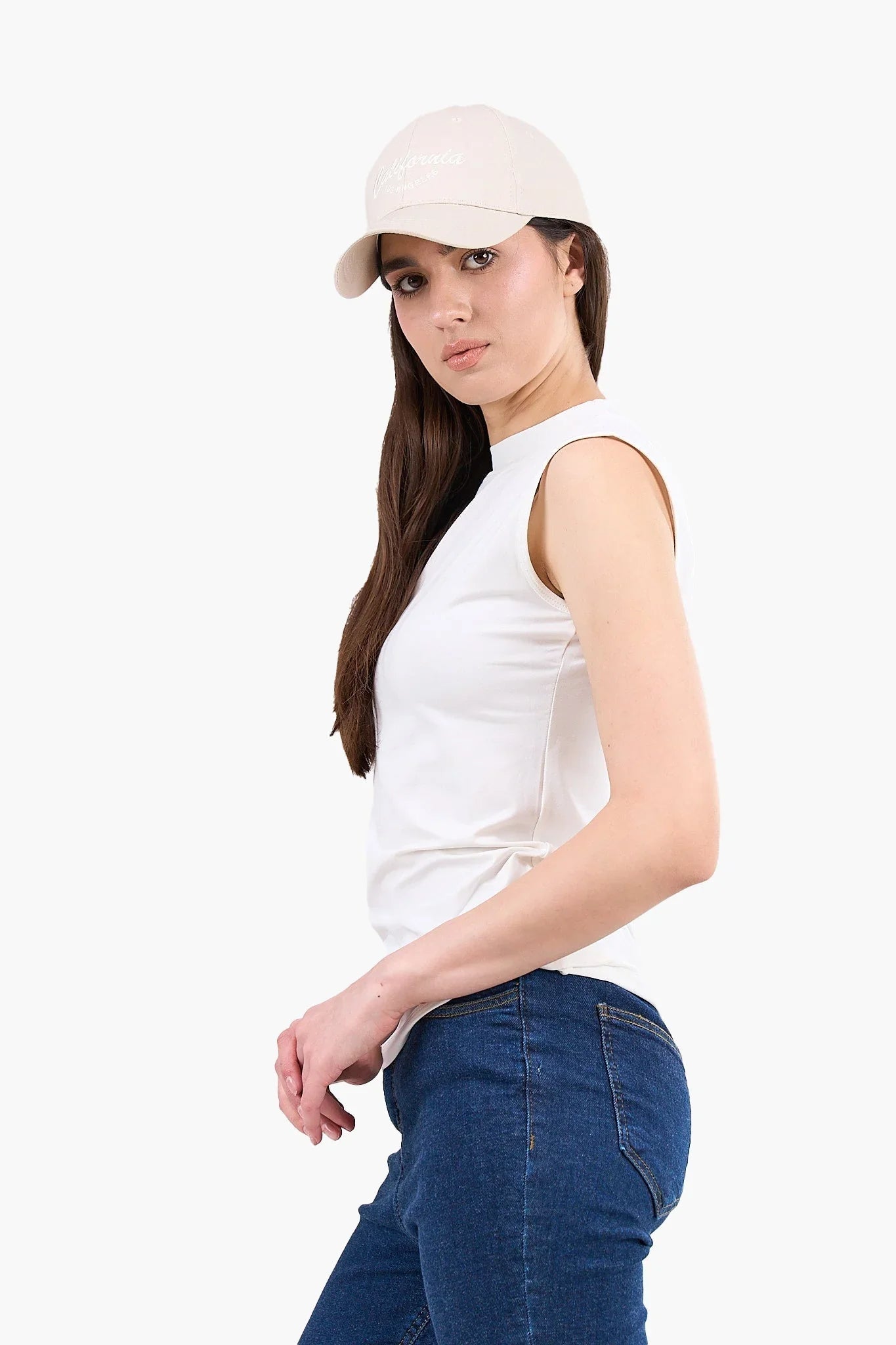 High Neck Sleeveless Top - Clue - Babazzaro